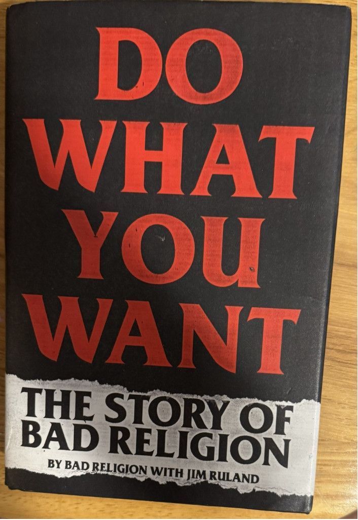 The Unbranded Brand Do What You Want by Bad Religion Hardcover Book Punk Rock Size ONE SIZE - 1 Thumbnail
