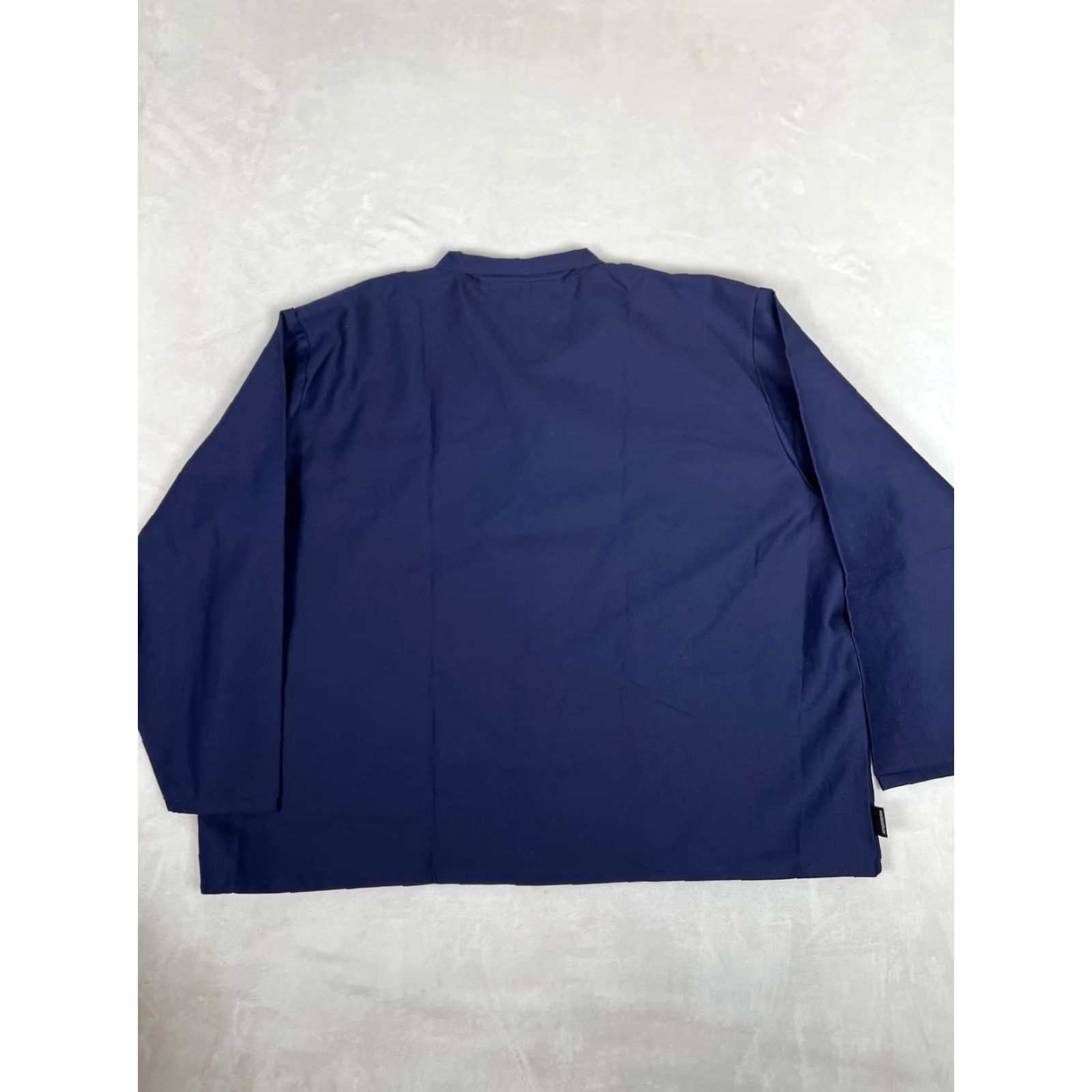 Vintage Stanco Westex Indura Flame Resistant Shirt Mens 3XL Navy FR Work Snap Front Size US XXL / EU 58 / 5 - 7 Thumbnail