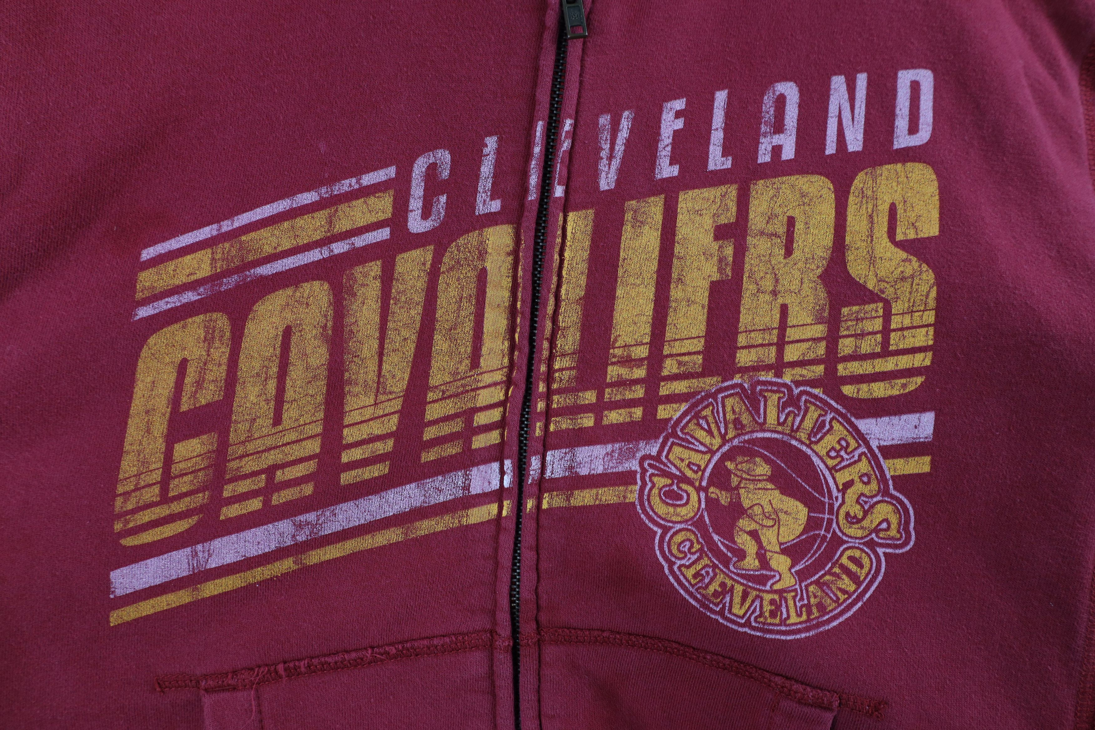 Mitchell & Ness × Vintage Retro Mitchell & Ness Cavaliers Basketball Full Zip Hoodie Size US M / EU 48-50 / 2 - 9 Thumbnail