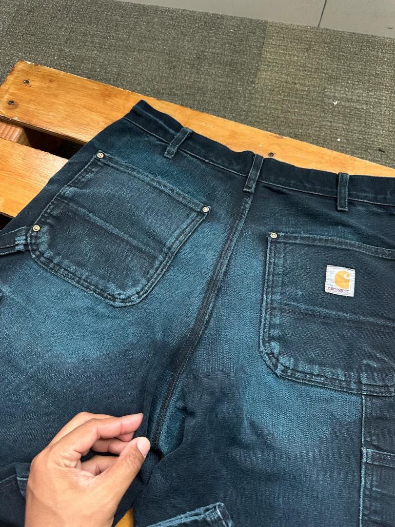 Carhartt VINTAGE 90s CARHARTT DOUBLE KNEE Size US 33 - 4 Thumbnail