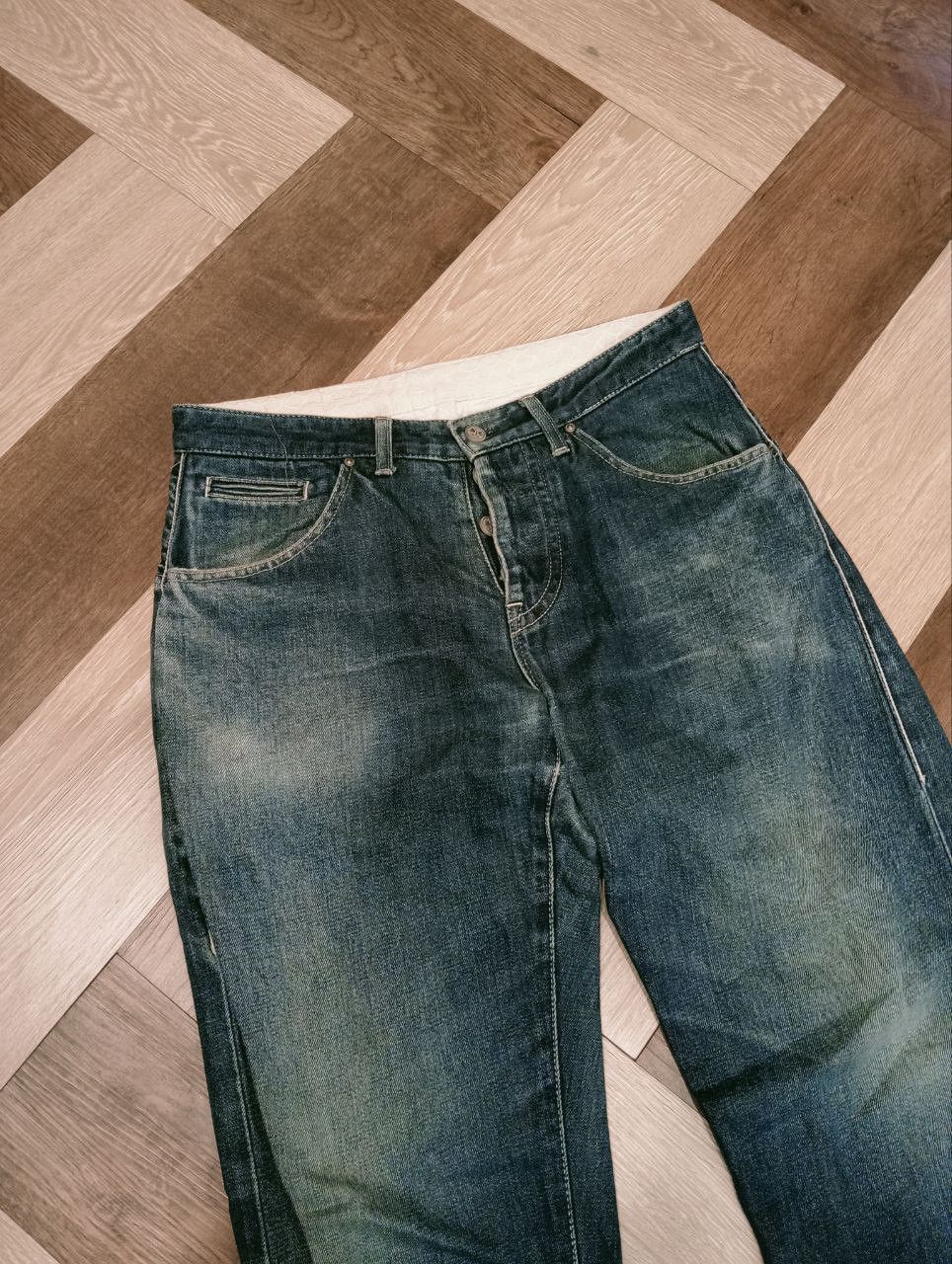 mina perhonen JAPANESE MINA PERHONEN SELVEDGE JEANS - SIZE M Size US 33 - 3 Thumbnail