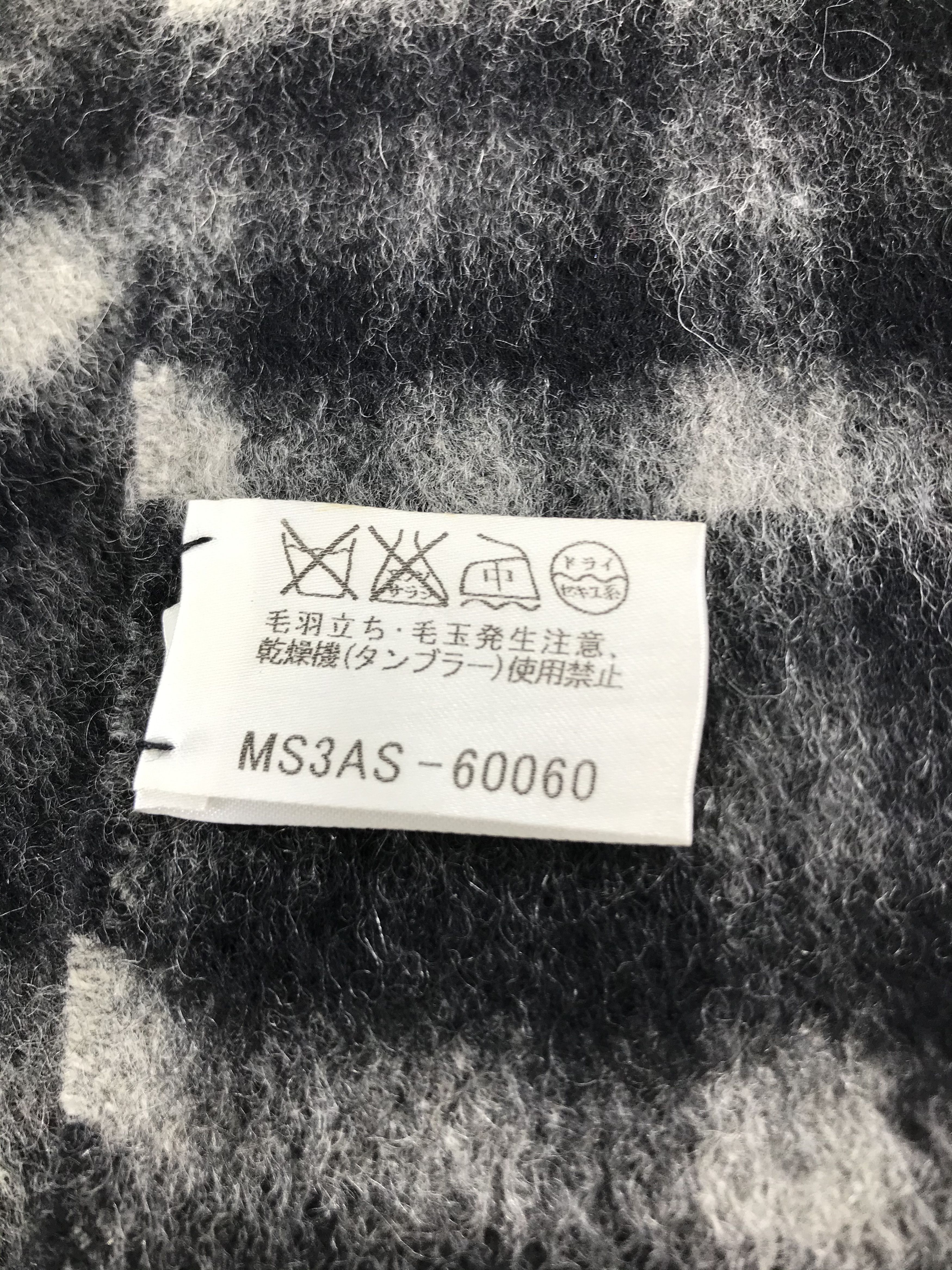 Michel Klein Michel Klein Homme Tartan Scarf Muffler Cashmere V137 Size ONE SIZE - 5 Thumbnail