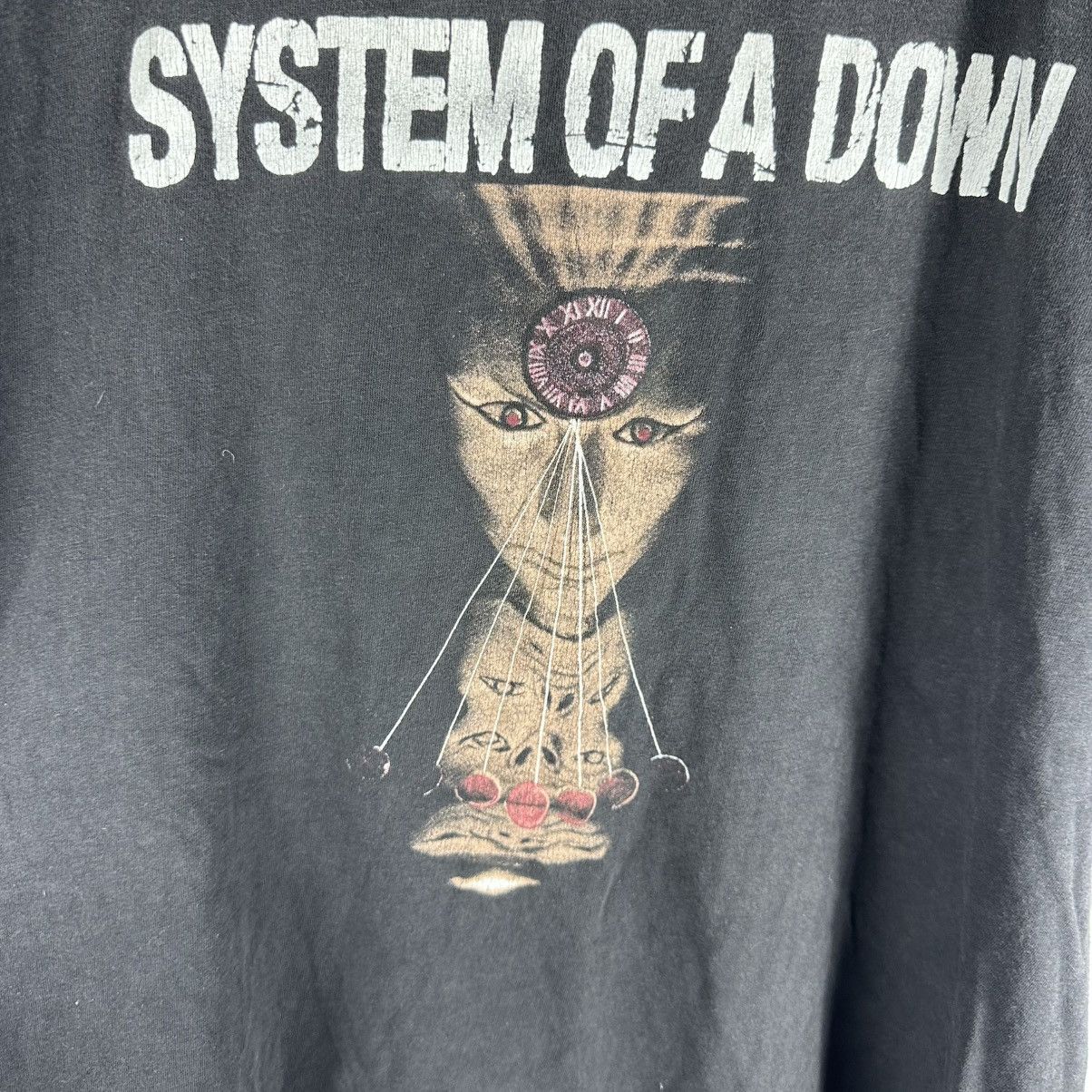 Band Tees Vintage Rare System Of A Down Mezmerize Band Shirt Size US S / EU 44-46 / 1 - 13 Thumbnail