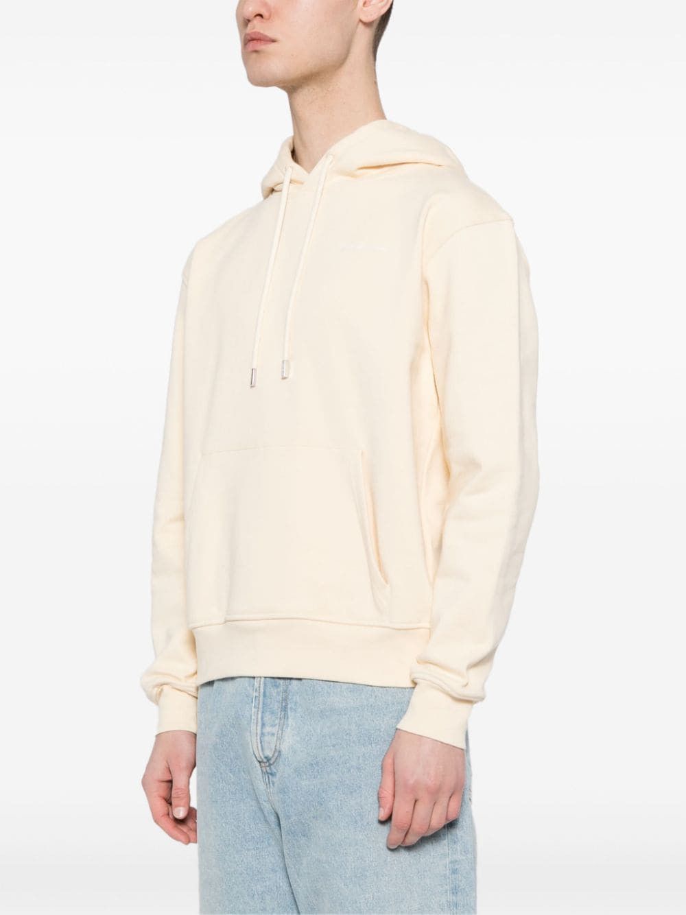 Jacquemus o1s22i1n1024 Unisex Hooded Sweatshirt in Beige Size US S / EU 44-46 / 1 - 3 Thumbnail