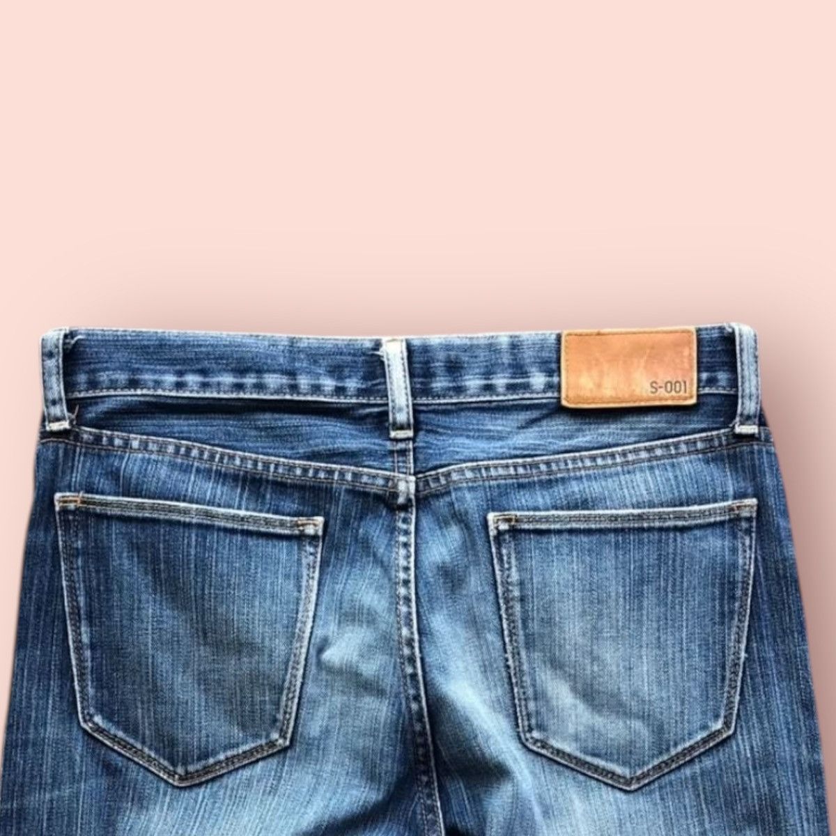 Jun Takahashi × Uniqlo VINTAGE UNIQLO S-001 DISTRESSED SLIM FIT STRAIGHT JEANS Size US 31 - 4 Thumbnail