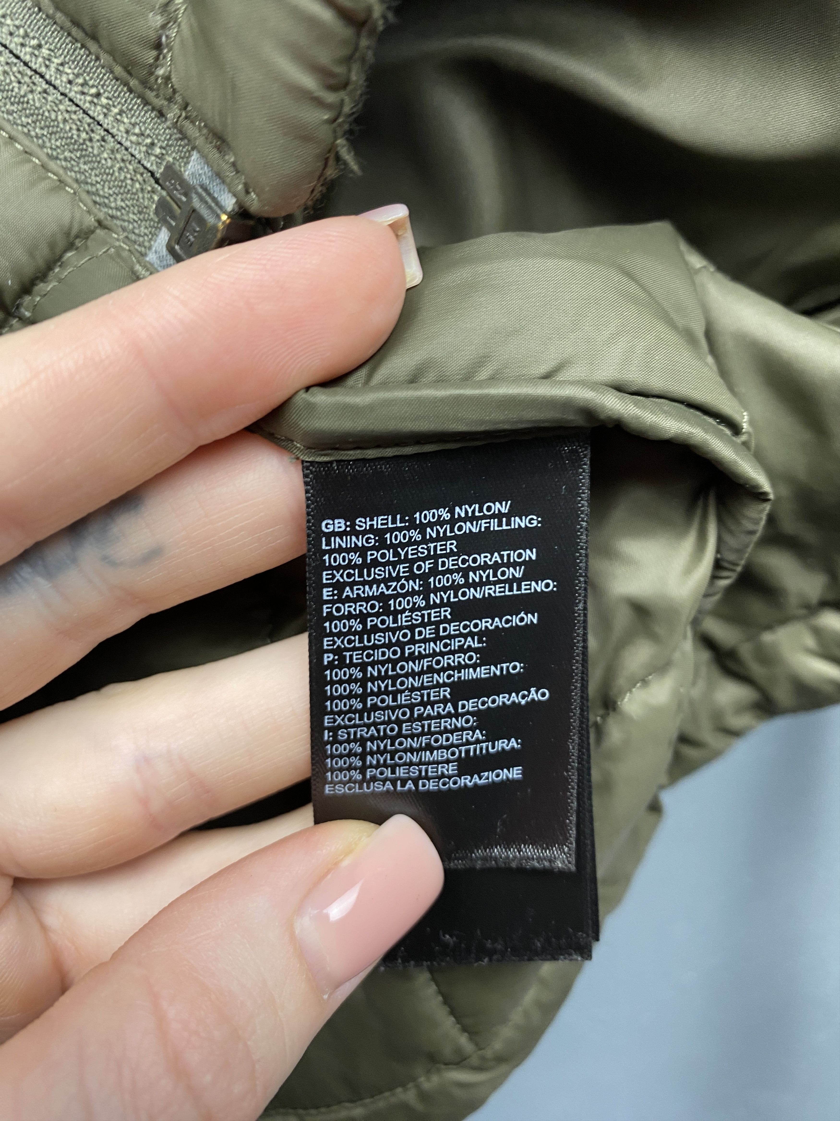 The North Face The North Face Womens Puffer Quilted Jacket Size L / US 10 / IT 46 - 6 Thumbnail