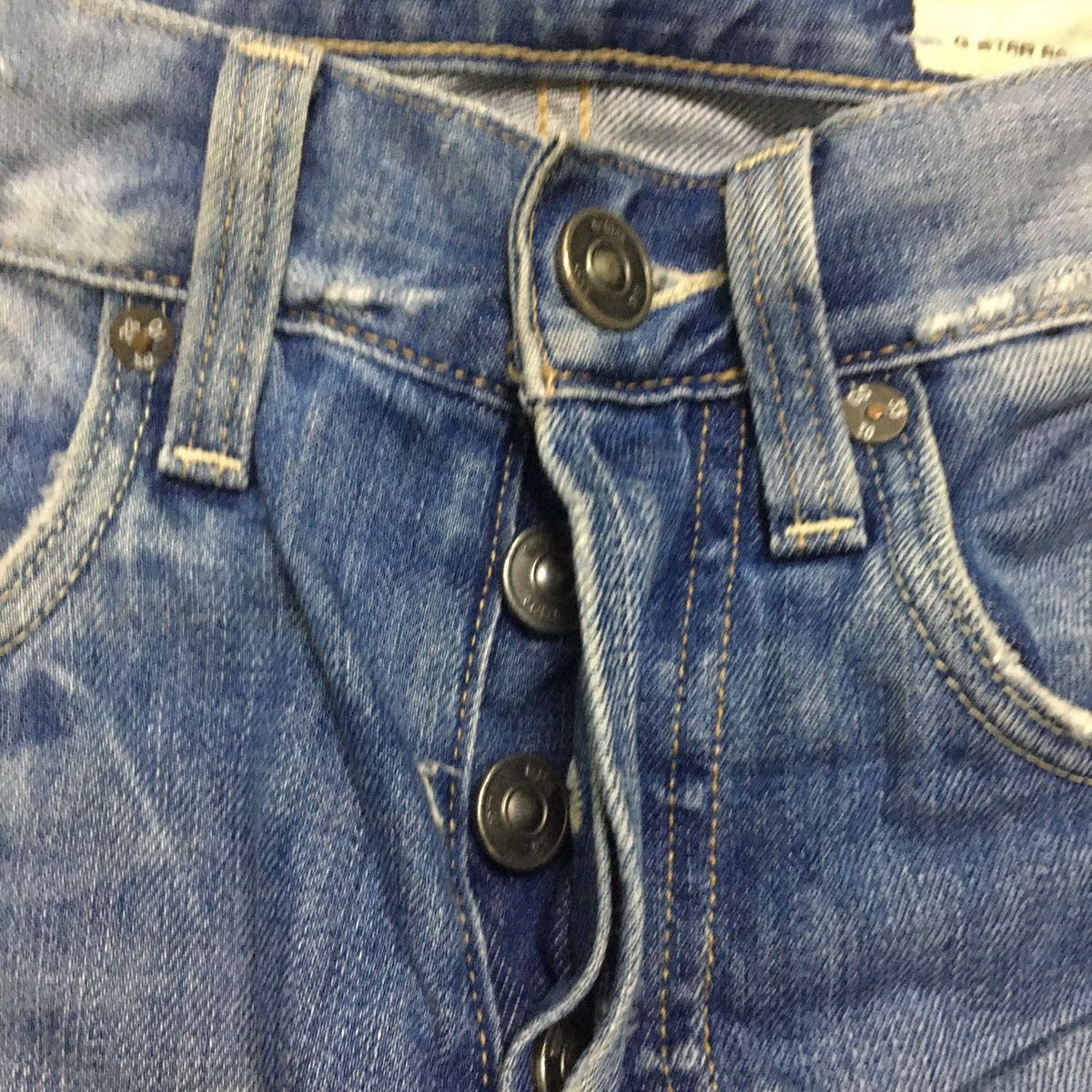 G-Star Distressed 3301 Raw Denim By G-Star Size US 29 - 5 Thumbnail