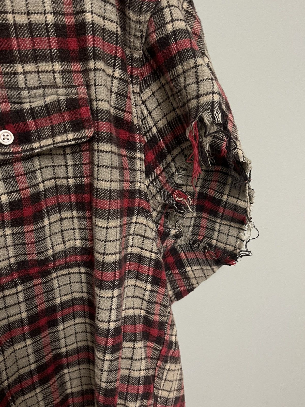 R13 Oversized Cut-off shirt. Large Size L / US 10 / IT 46 - 6 Thumbnail