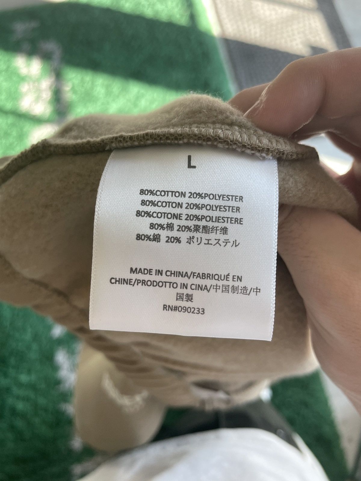 Essentials × Fear of God Essentials SS22 Sweat Short Oak L Size US 34 / EU 50 - 4 Thumbnail