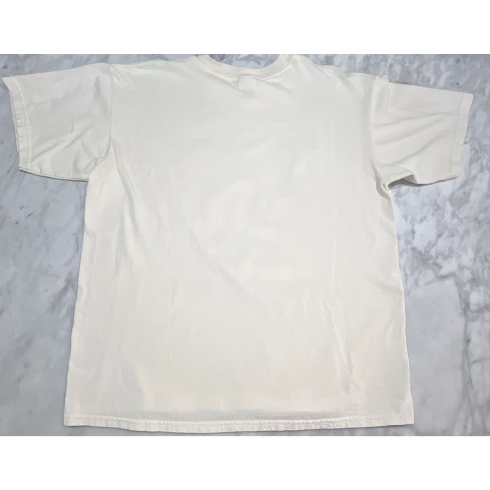 Gildan VINTAGE Lipizzaner Stallions World Tour T Shirt Men's Large Graphic Print Beige 90s Horse Gildan Ultra Cotton Size US L / EU 52-54 / 3 - 4 Thumbnail
