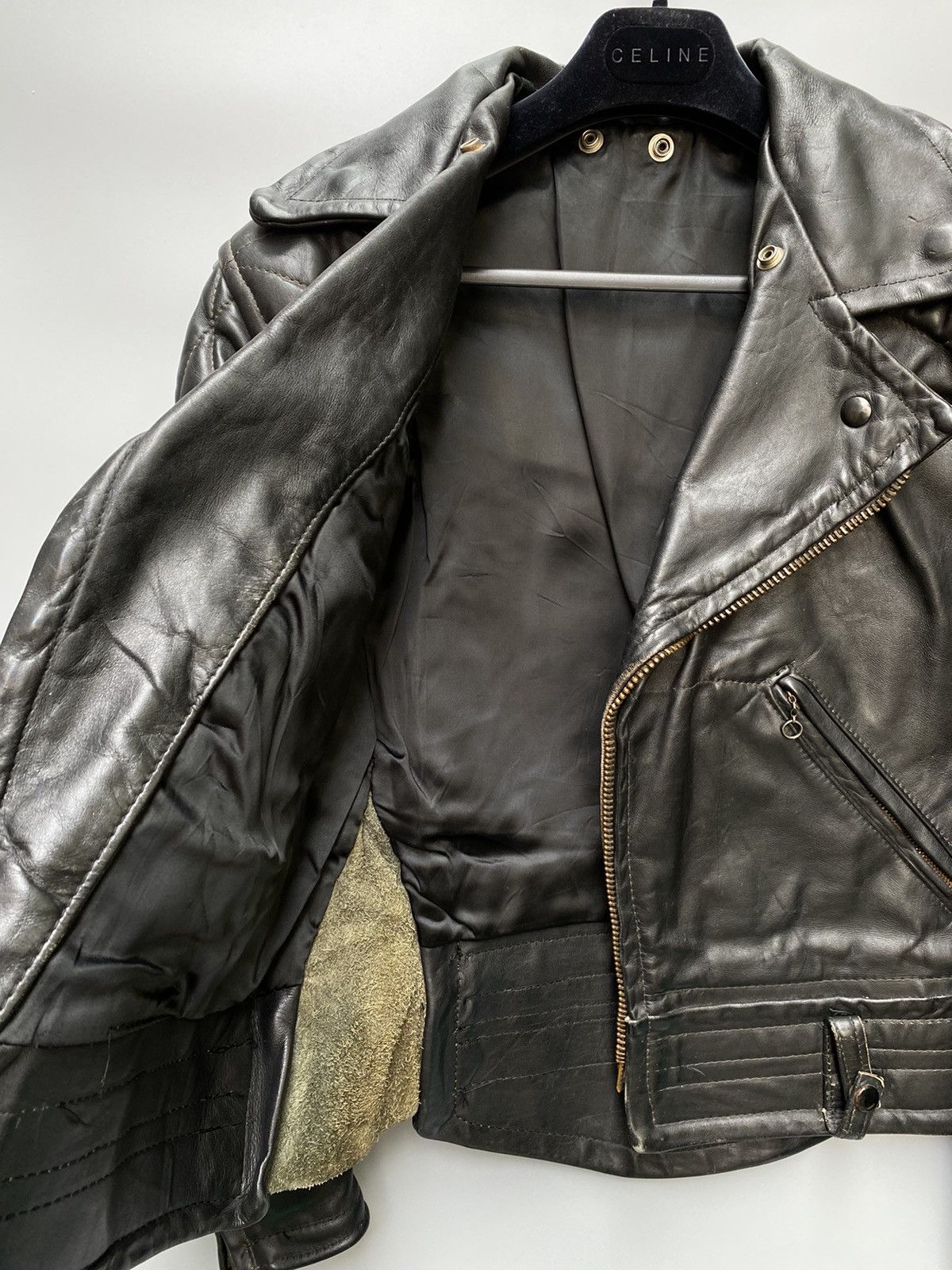 Vintage 1950s Leather Forever Double Rider Leather Jacket Size US XS / EU 42 / 0 - 15 Thumbnail