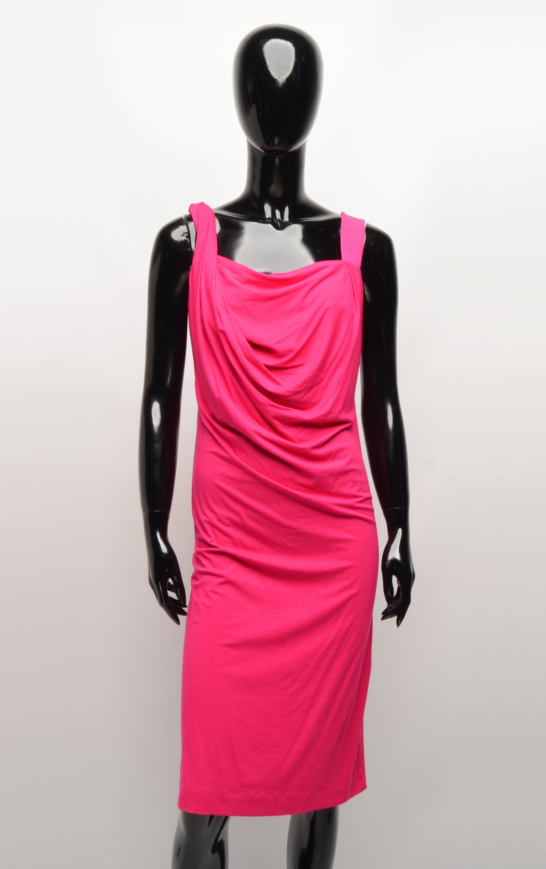 Vivienne Westwood Vivienne Westwood Anglomania Draped Midi Dress Size M / US 6-8 / IT 42-44 - 1 Thumbnail