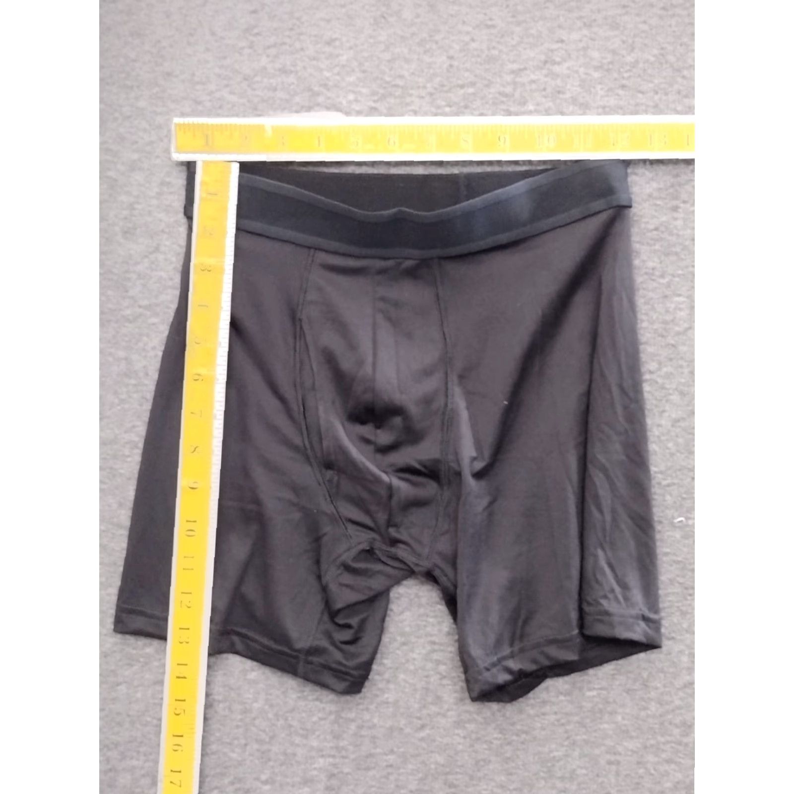 Athletic Works Athletic Works Men's Boxer Briefs Underwear Black M Size 40R - 5 Thumbnail