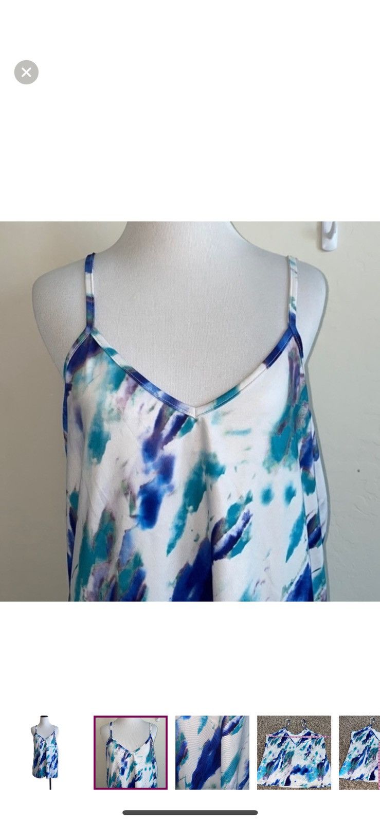 Shein Shein large tie dye print tank top Size L / US 10 / IT 46 - 3 Thumbnail