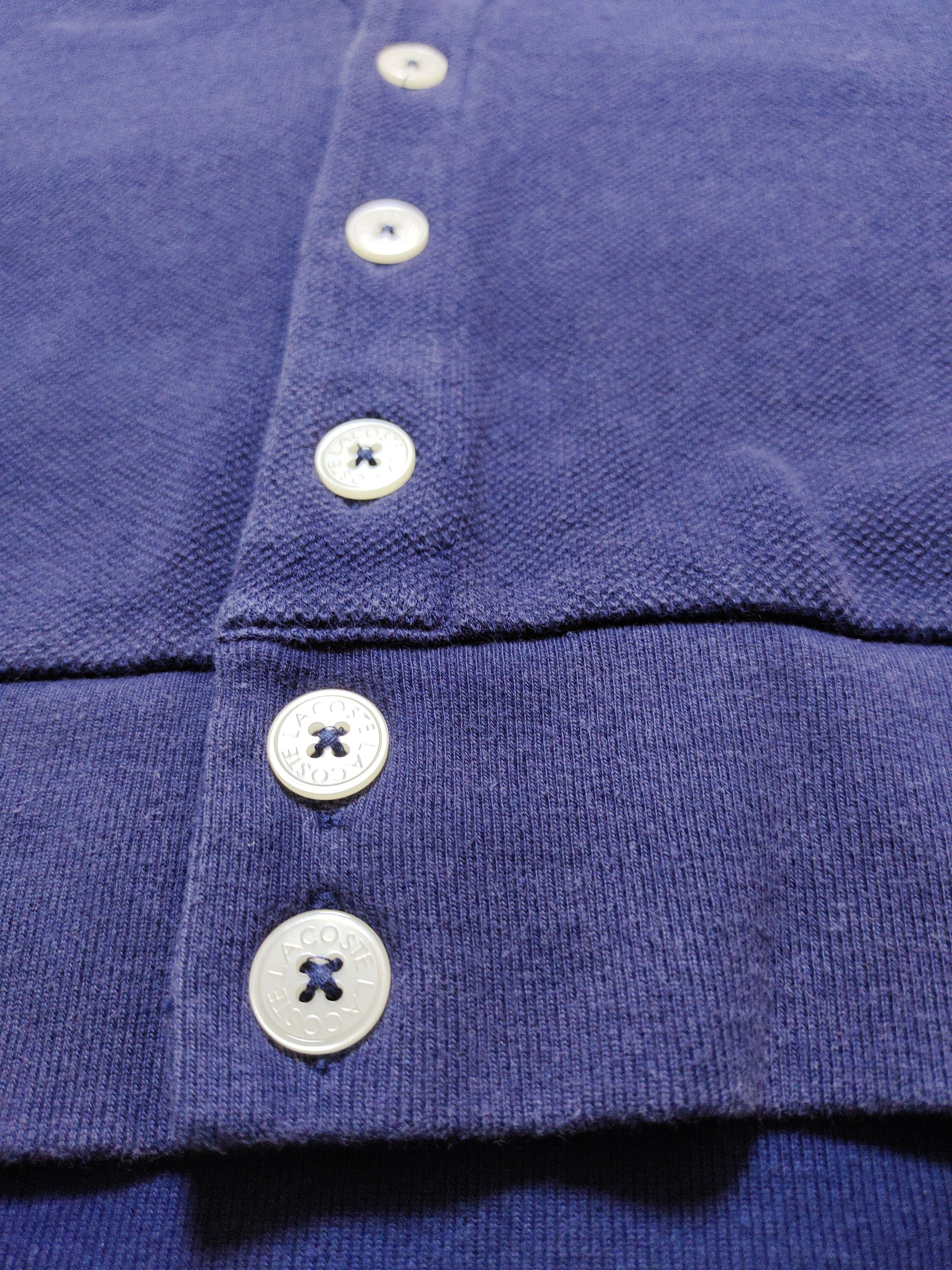 Lacoste LACOSTE EXCLUSIVE EDITION NAVY CROPPED CARDIGAN Size XS / US 0-2 / IT 36-38 - 7 Thumbnail