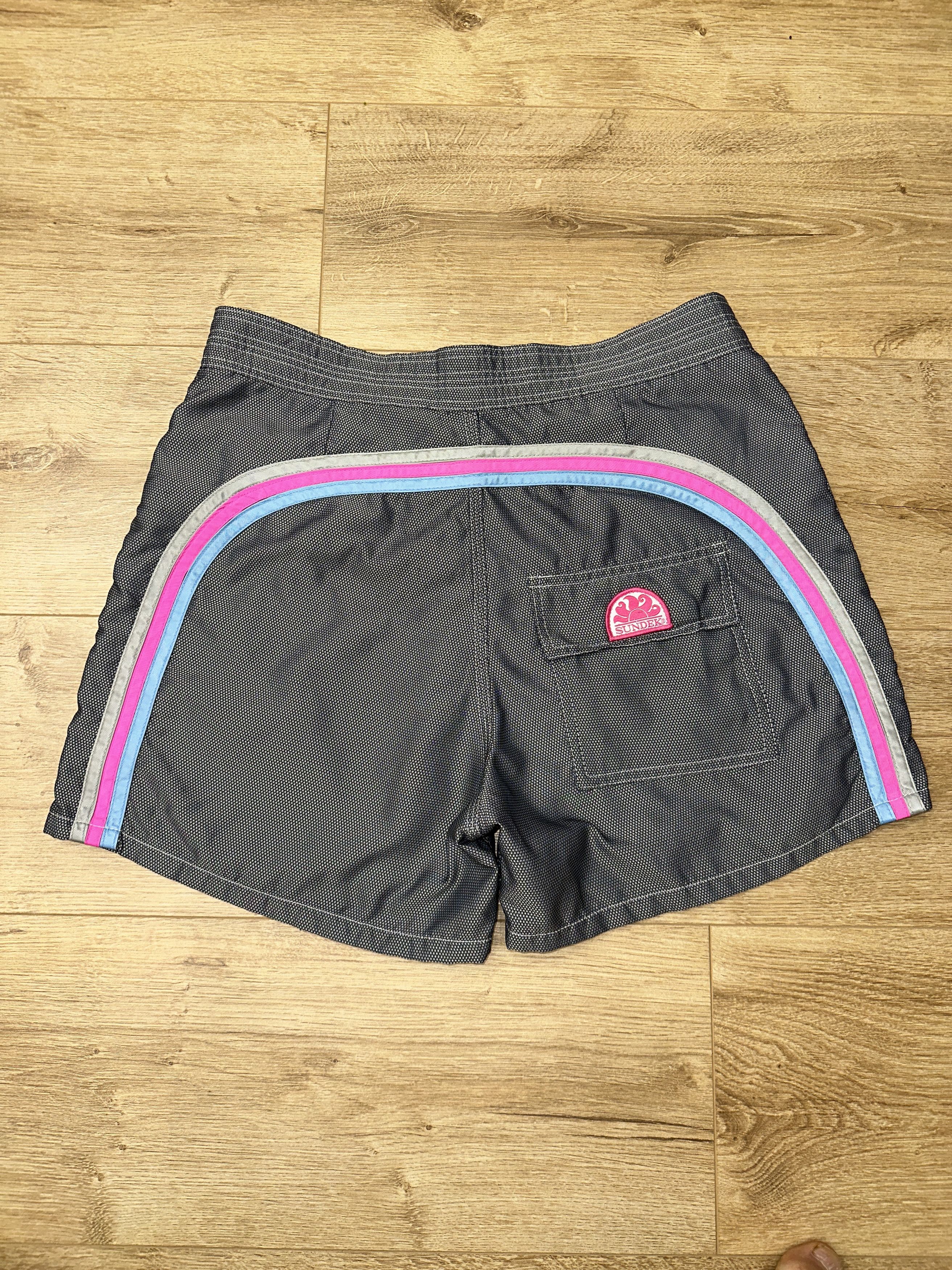 Sundek Vintage Knit Sundek 32 Rainbow Swim Shorts 32 Boardshorts Size US 32 / EU 48 - 1 Thumbnail