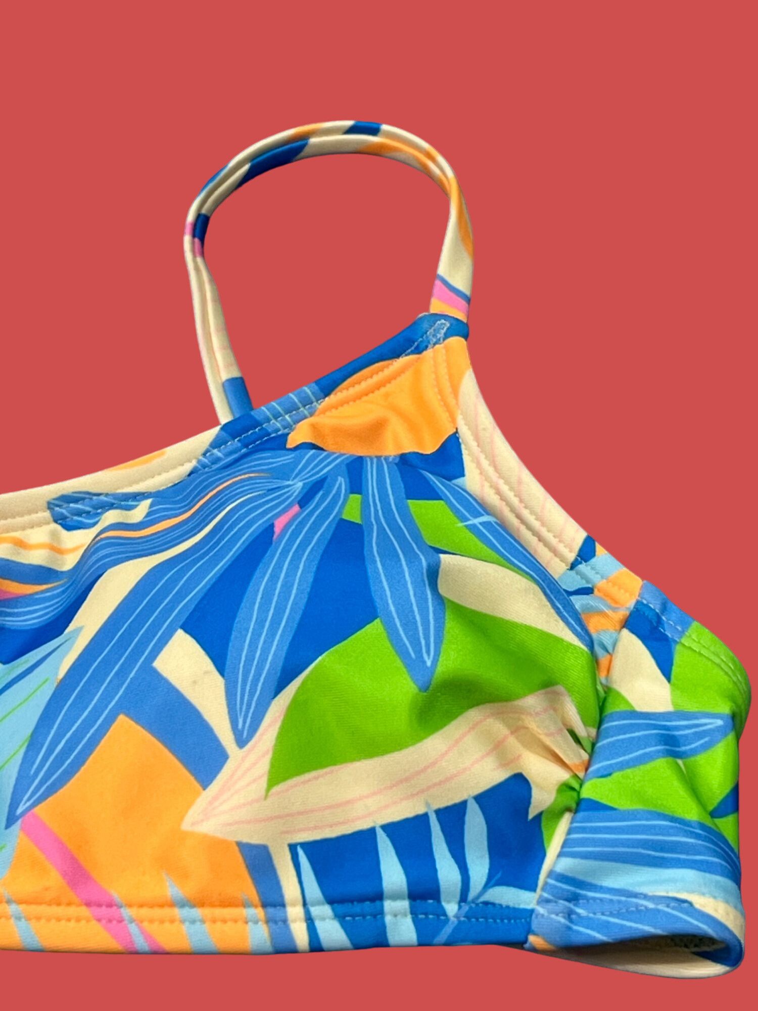 Other Wild Fable - Women's Scoop Neck Bralette Top - Multi Tropica Size ONE SIZE - 12 Thumbnail