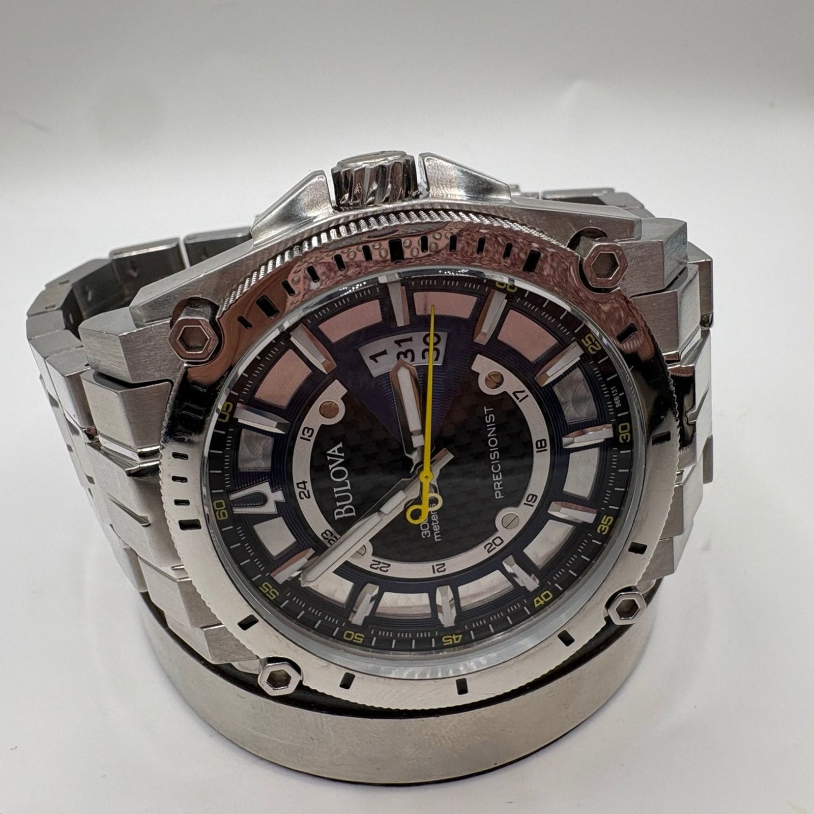 Bulova Bulova Precisionist Champlain 96B131 Men’s 300M Diver Size ONE SIZE - 2 Thumbnail