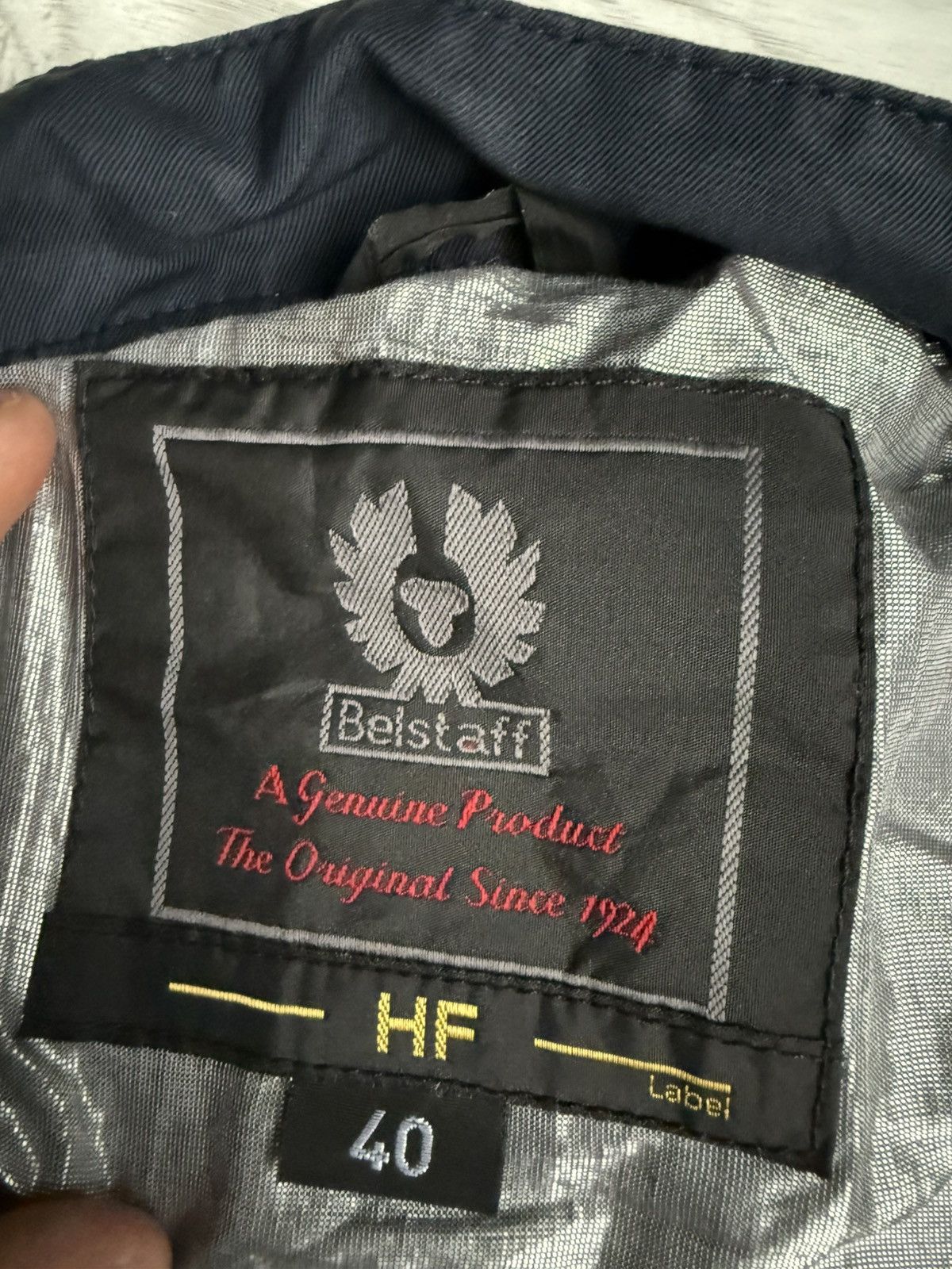 Belstaff Vintage Belstaff Linen Jacket rare made in Italy Size S / US 4 / IT 40 - 4 Thumbnail