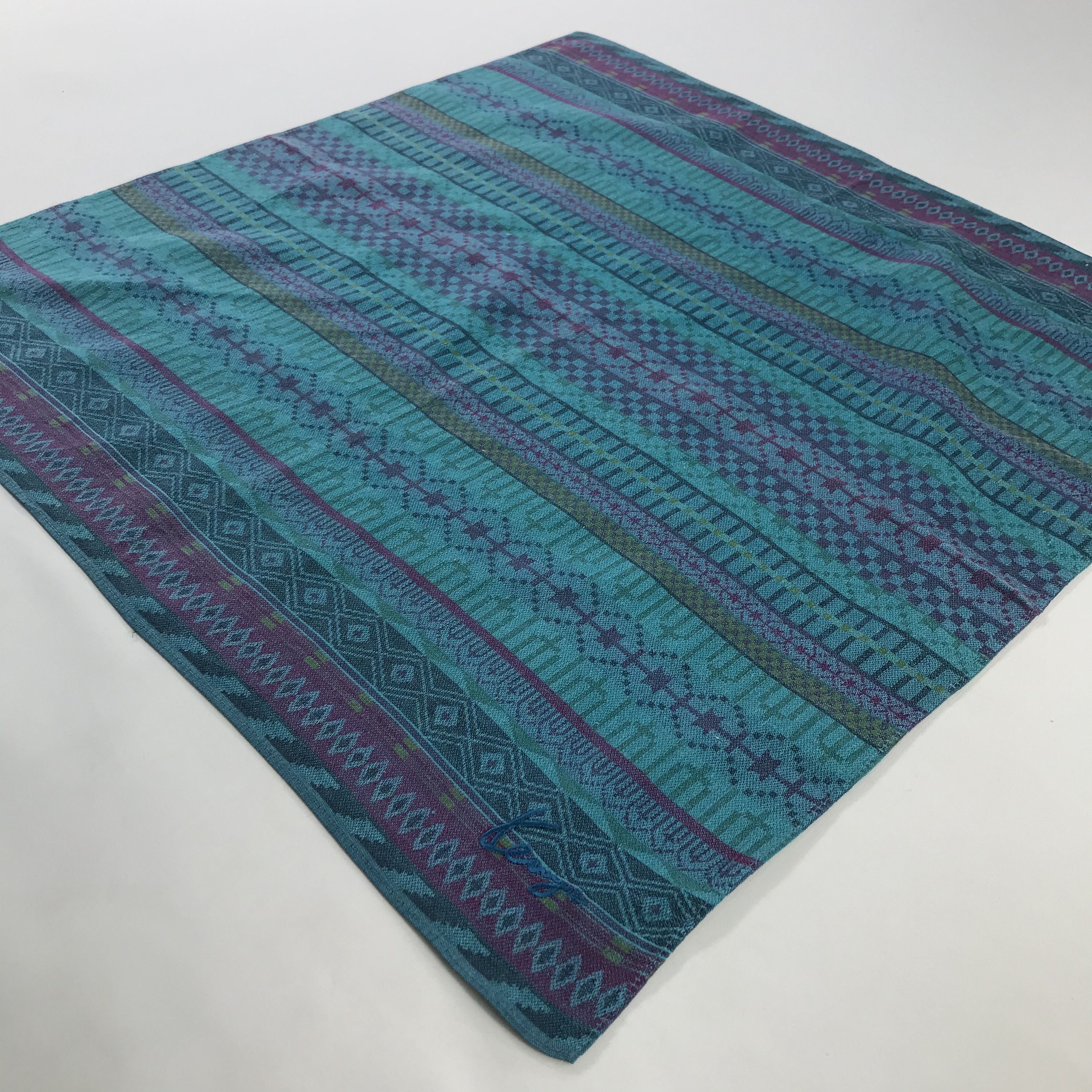 Kenzo × Vintage Kenzo Bandana / Handkerchief / Neckerchief - S367 Size ONE SIZE - 2 Thumbnail