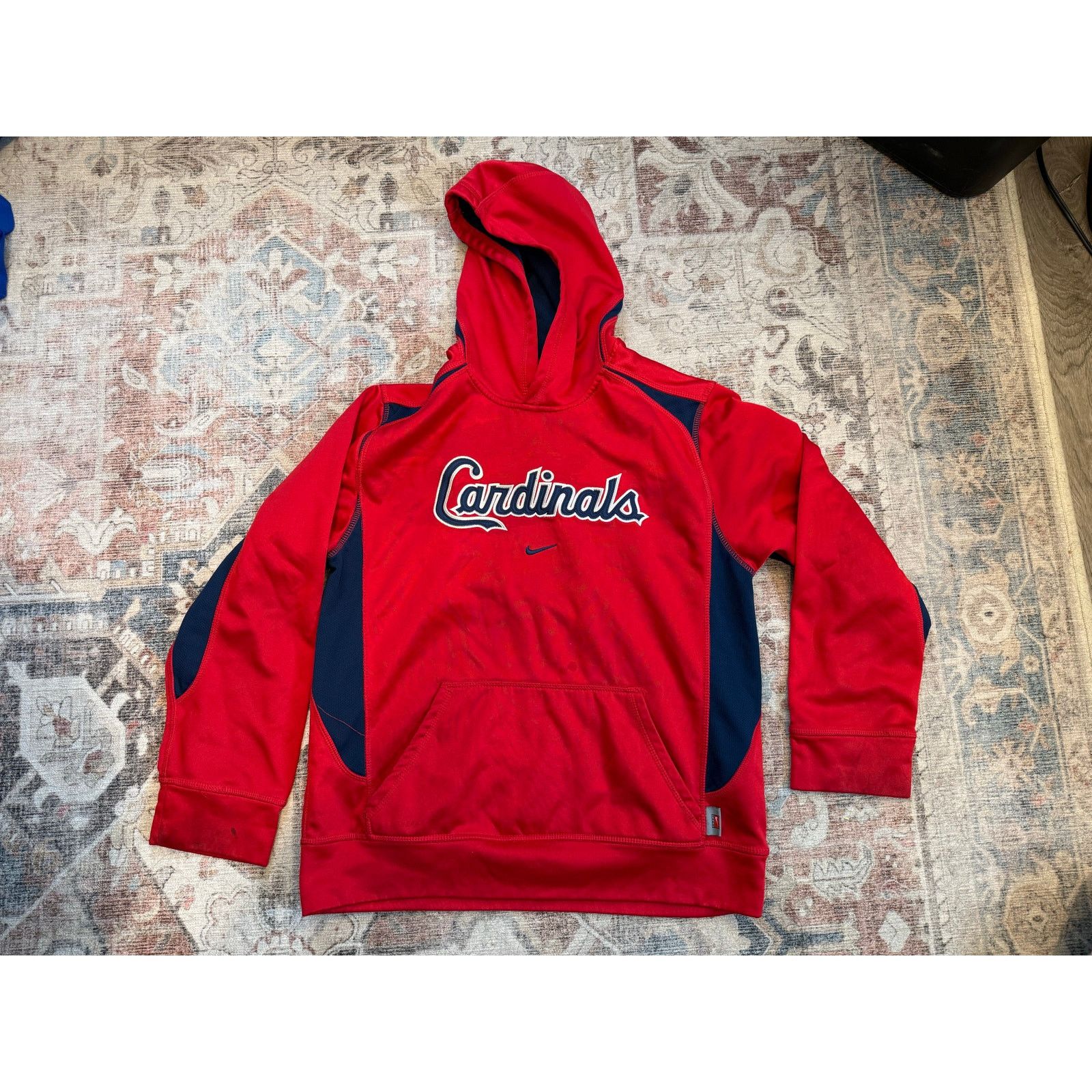 Nike Nike St. Louis Cardinals Red Blue Hoodie Sweatshirt, Sz XL Size XL / US 12-14 / IT 48-50 - 1 Thumbnail