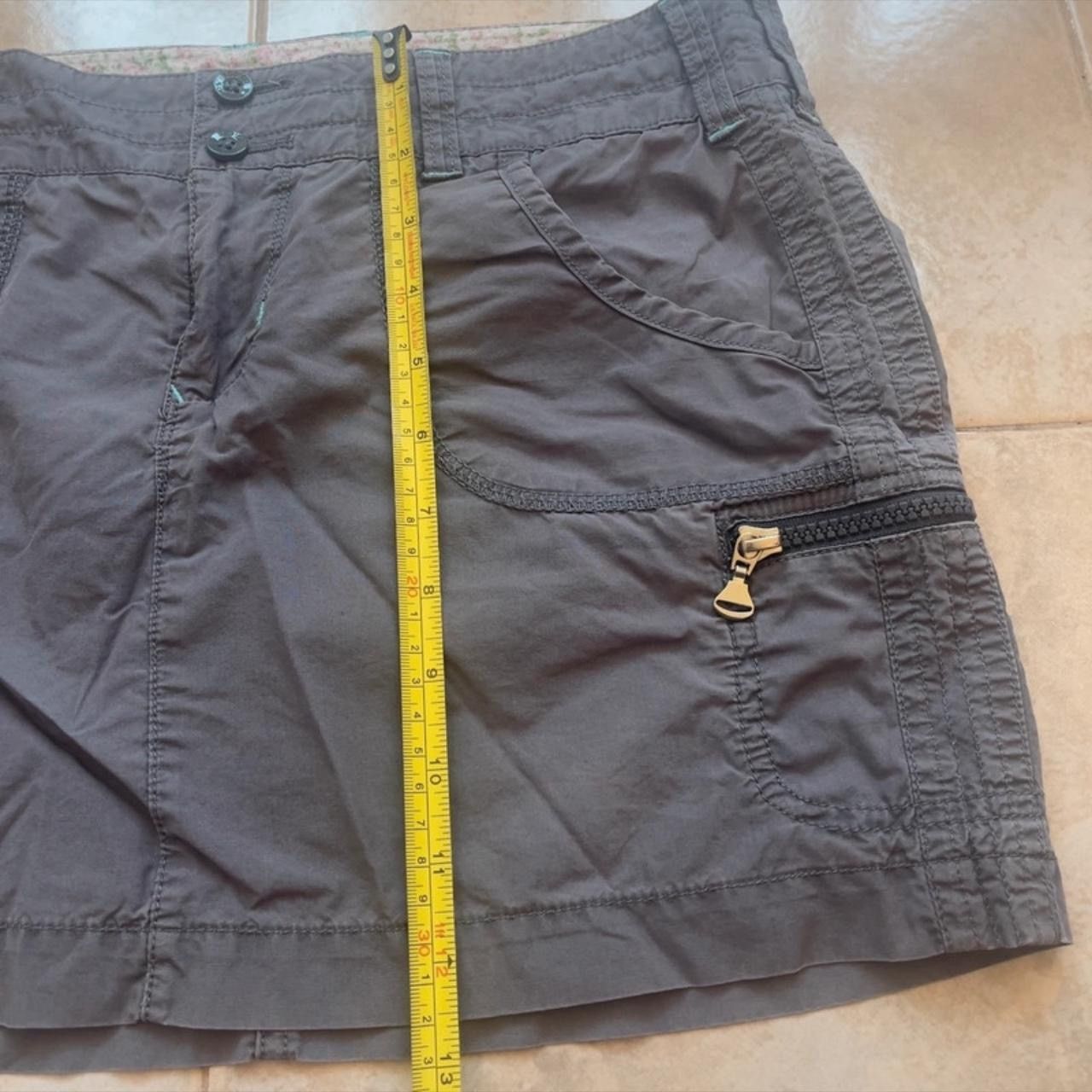 Adidas Adidas Neo Label Short Skirt Size 12 UK Grey Cotton Size 30" / US 8 / IT 44 - 5 Thumbnail