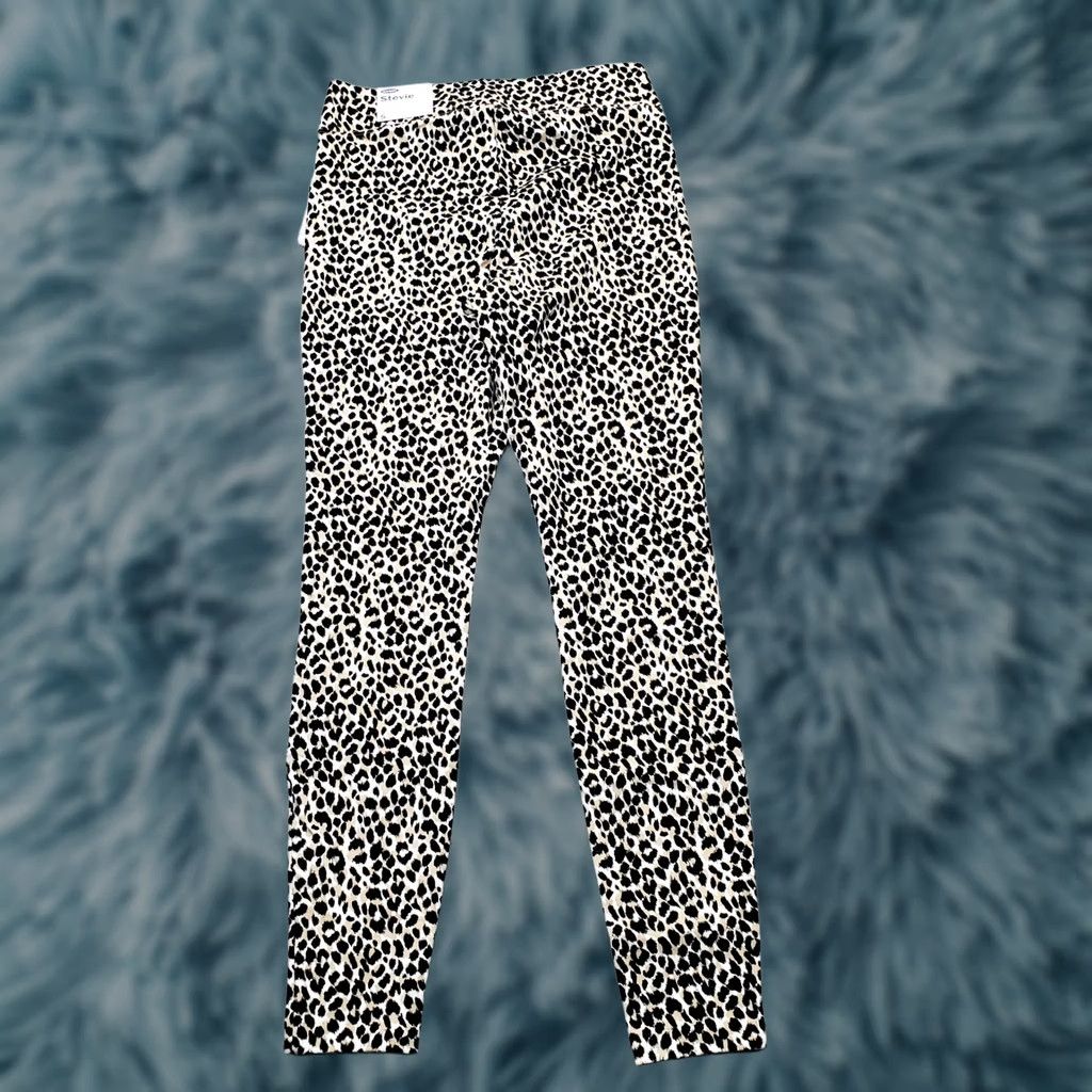 Old Navy Old Navy Stevie Leggings Women Small Multi Leopard Print Rayon Stretch High Rise Size 28" / US 6 / IT 42 - 1 Thumbnail