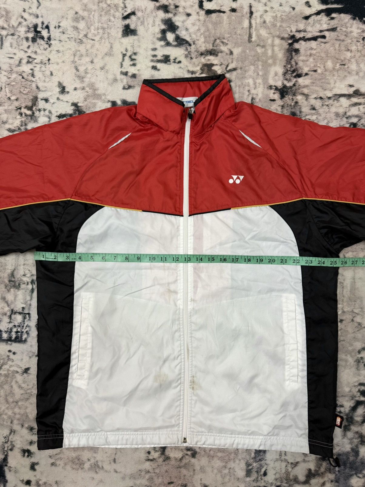 Japanese Brand Vintage 90s Yonex Double Breasted Hidden Hoodie Windbreaker Size US XL / EU 56 / 4 - 15 Thumbnail
