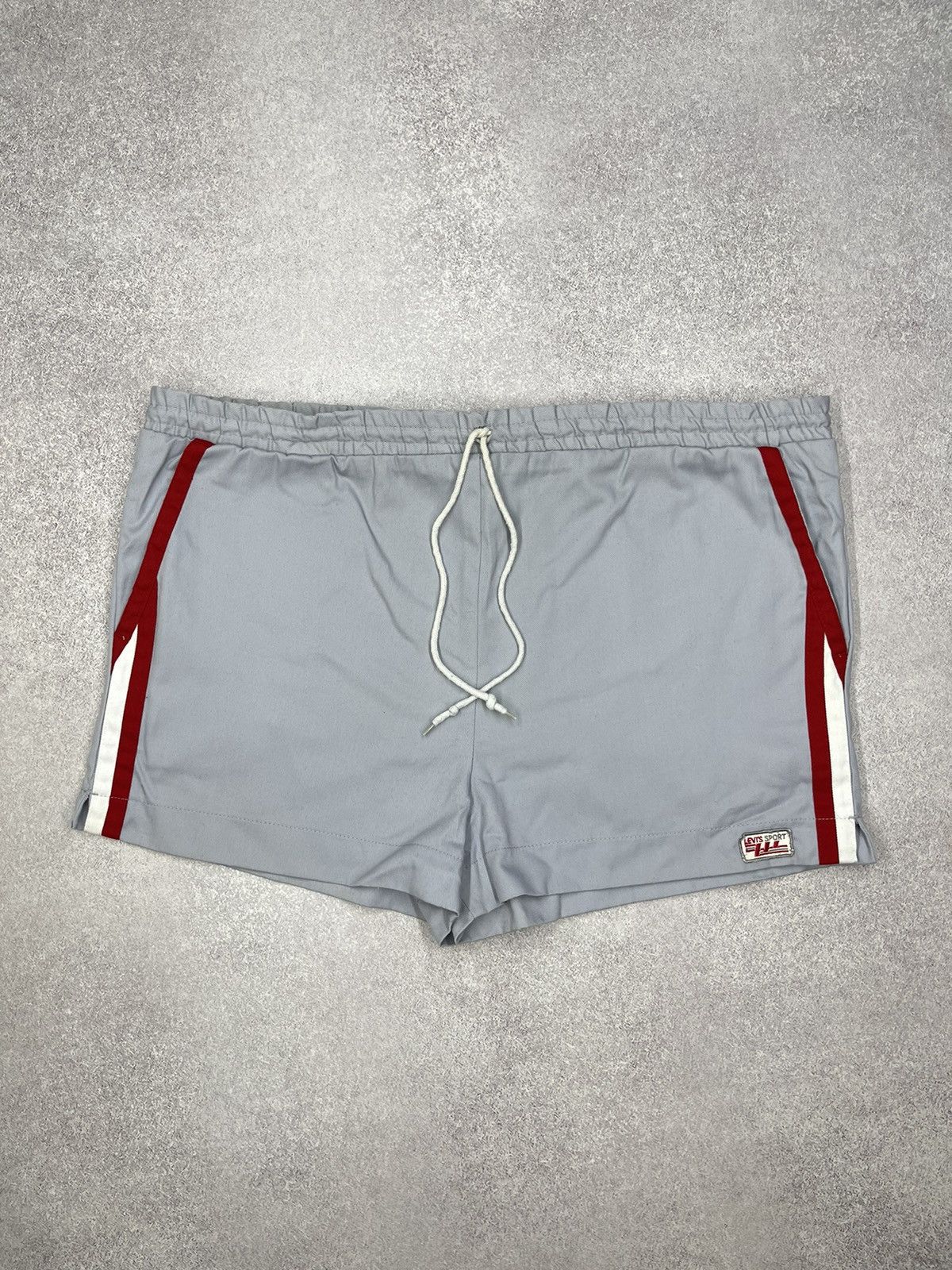 Levi's Rare Vintage Levis Sport 1984 Grey Shorts Olympic Size US 34 / EU 50 - 2 Thumbnail