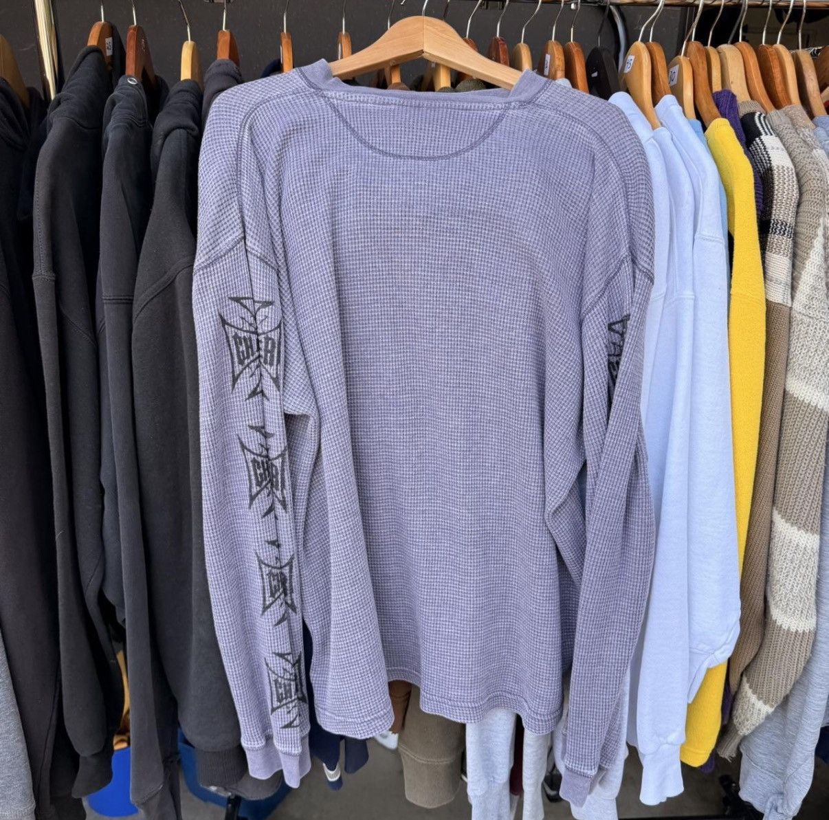 West Coast Choppers Vintage Thermal Long Sleeve Size US L / EU 52-54 / 3 - 3 Thumbnail