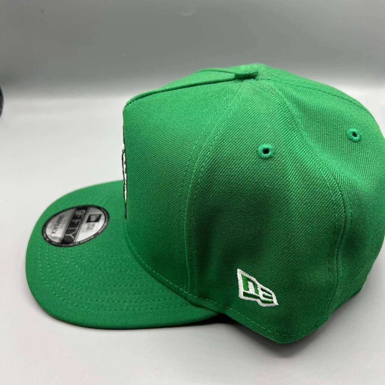 New Era Boston Celtics Hat Men Green NBA Snap Back Cap New A-Frame Size ONE SIZE - 7 Thumbnail