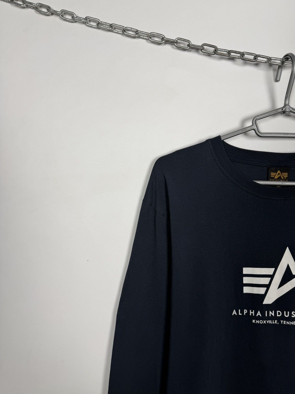 Alpha Industries Alpha Industries Long Sleeve T-Shirt Streetwear Casual 2XL Size US XXL / EU 58 / 5 - 3 Thumbnail