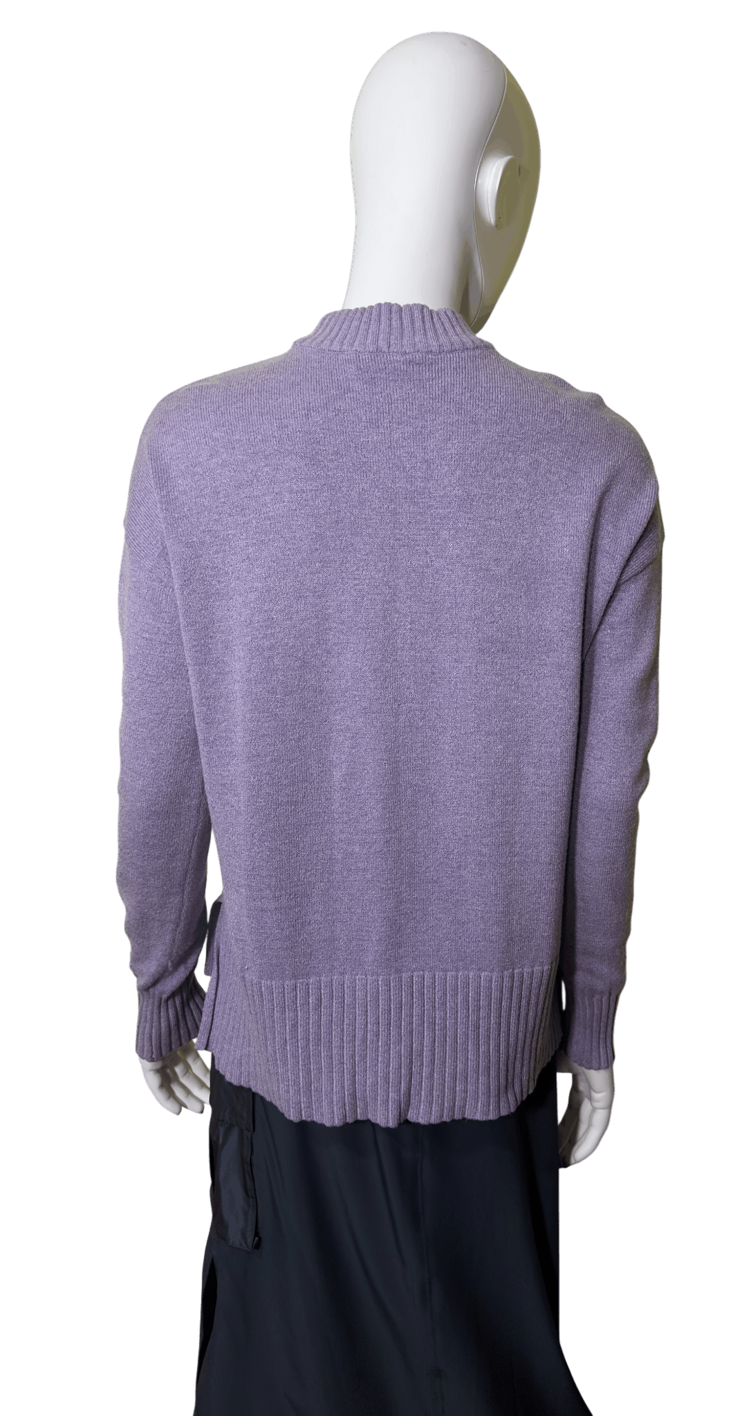 Badgley Mischka Purple knitwear jumper Size S / US 4 / IT 40 - 3 Thumbnail