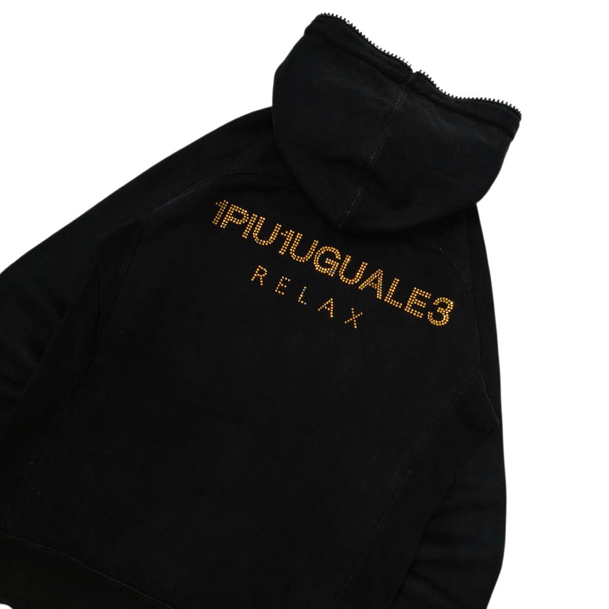 Japanese Brand Japanese 1piu1uguale3 Relax Small Logo Full Zip Hoodie Size US M / EU 48-50 / 2 - 7 Thumbnail