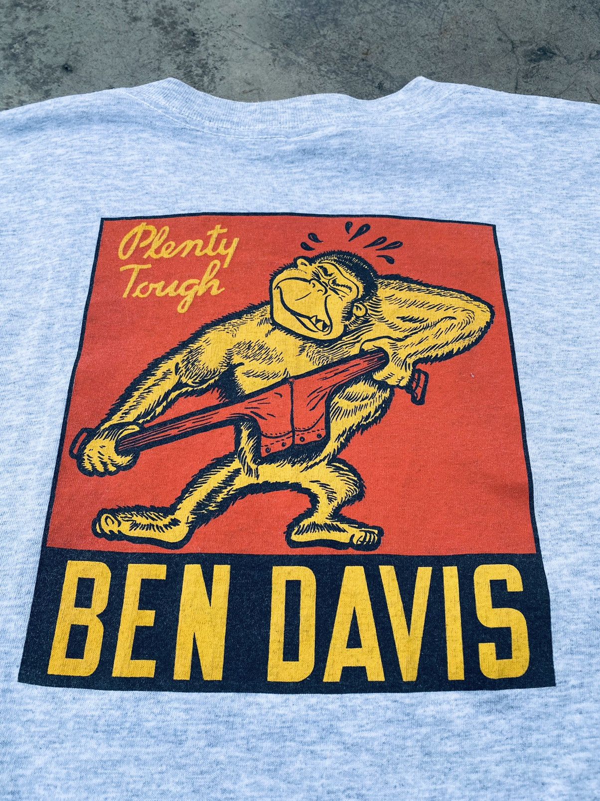 Ben Davis Vintage 90s Ben Davis Back Print Long Sleeve Size US L / EU 52-54 / 3 - 3 Thumbnail