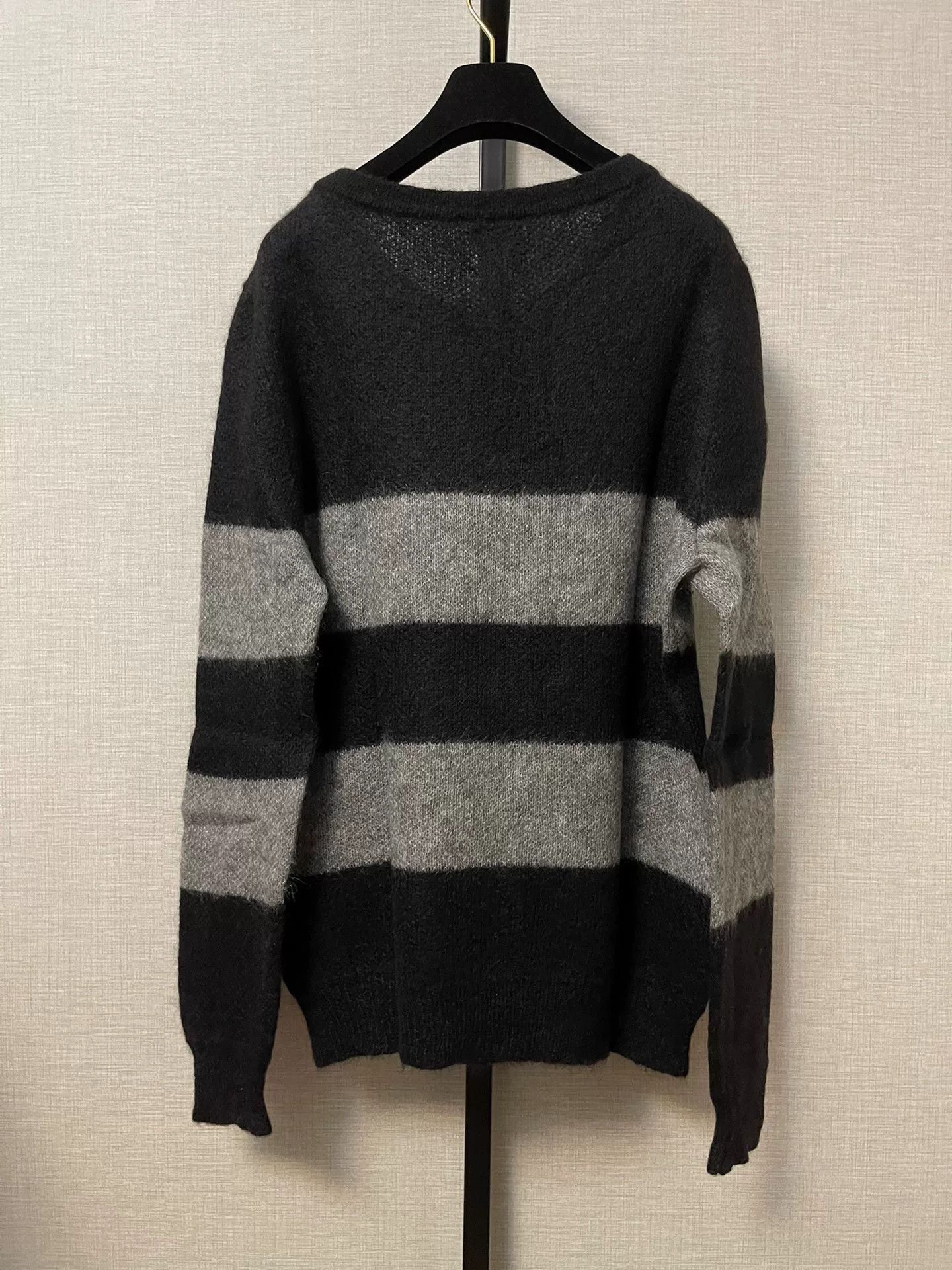Saint Laurent Paris oversized striped mohair sweater by saint laurent. Size US L / EU 52-54 / 3 - 2 Thumbnail