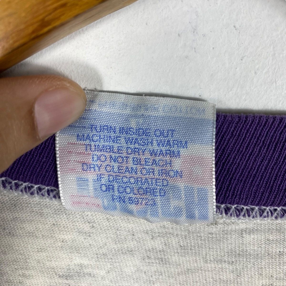 NBA Vintage 90's PHOENIX SUNS Double Layered Graphic Tee Shirt Size US L / EU 52-54 / 3 - 8 Thumbnail