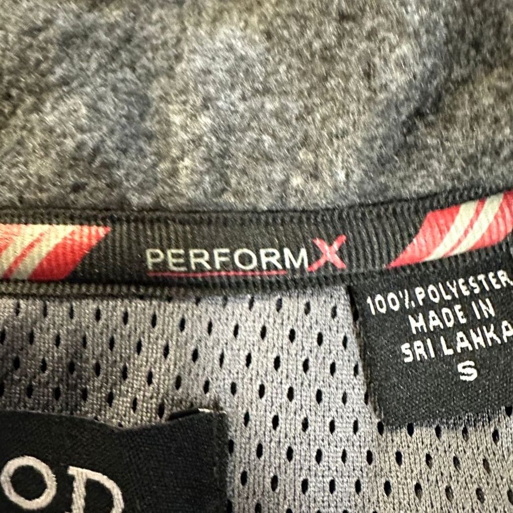Izod IZOD PerformX Macro Fleece Pullover Jacket Mens SMALL Grey 1/4 Zip Long Sleeve Casual Outdoor Winter VINTAGE No Size US S / EU 44-46 / 1 - 7 Thumbnail