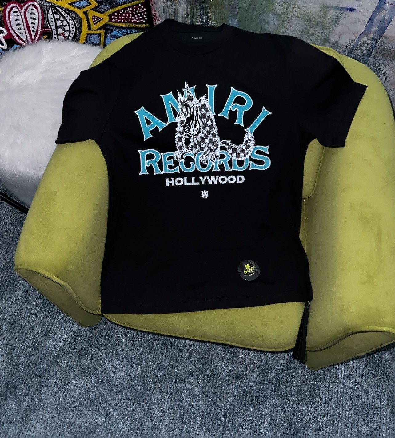 Amiri Amiri logo t shirt Size US M / EU 48-50 / 2 - 1 Thumbnail