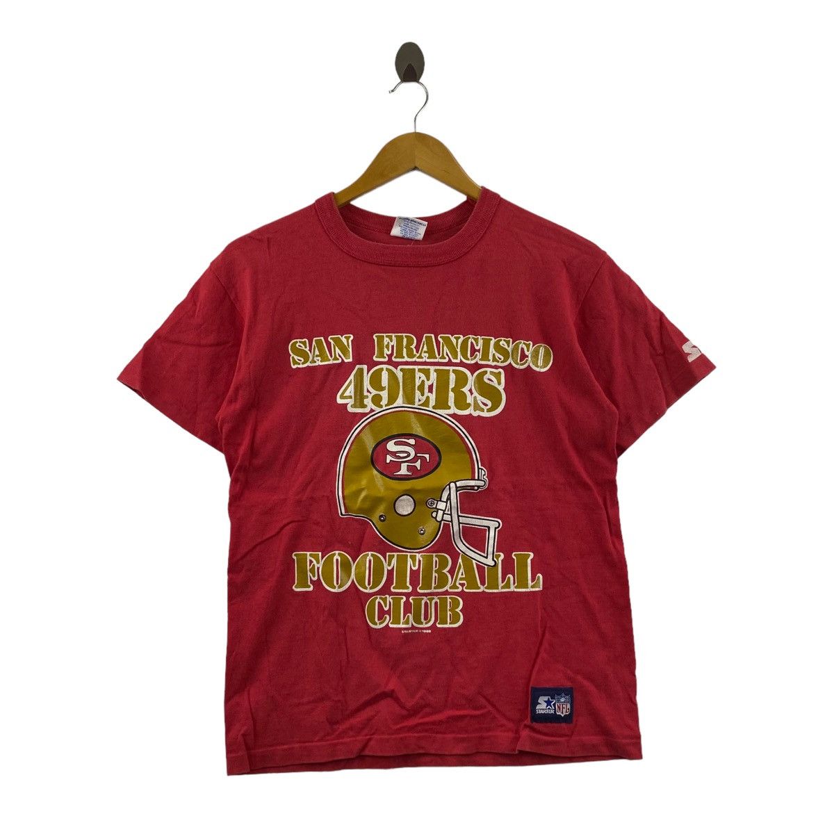 NFL × Vintage Vintage 1988 SAN FRANCISCO 49ERS NFL Football Club Print Red Size US M / EU 48-50 / 2 - 1 Thumbnail