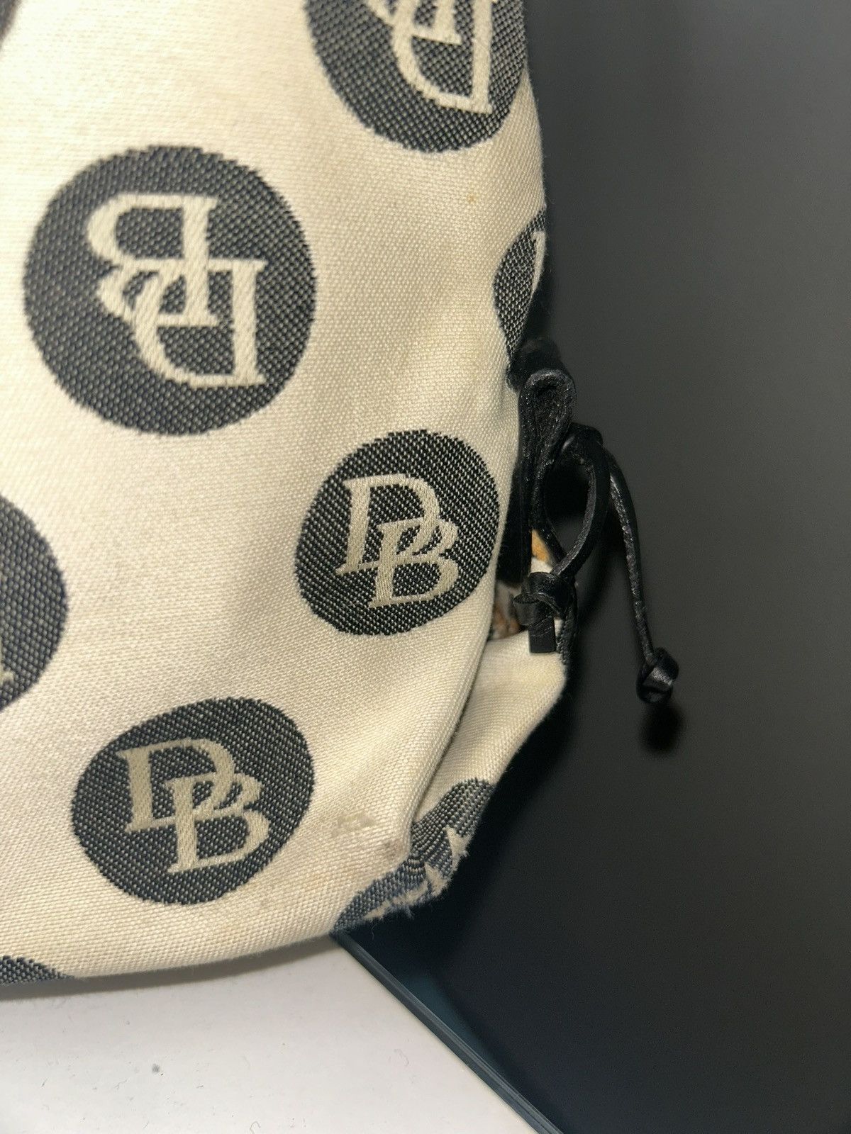 Dooney & Bourke Dooney & Bourke Canvas Signature Satchel Bubble Dot Pattern Size ONE SIZE - 15 Thumbnail