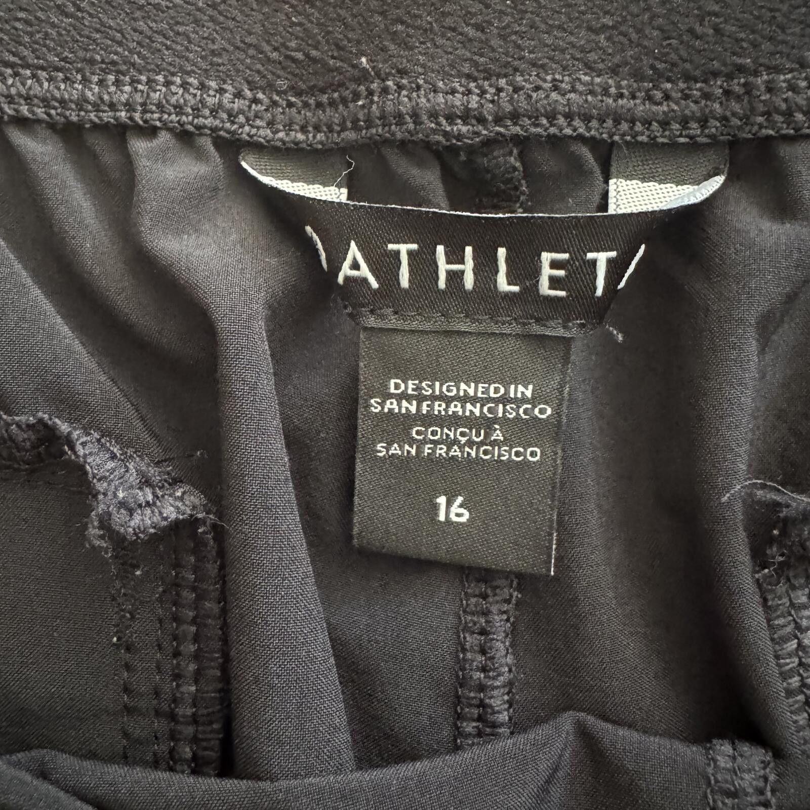 Other Athleta Black Athletic Pants Size 16 Size 38" / US 16 / IT 52 - 3 Thumbnail