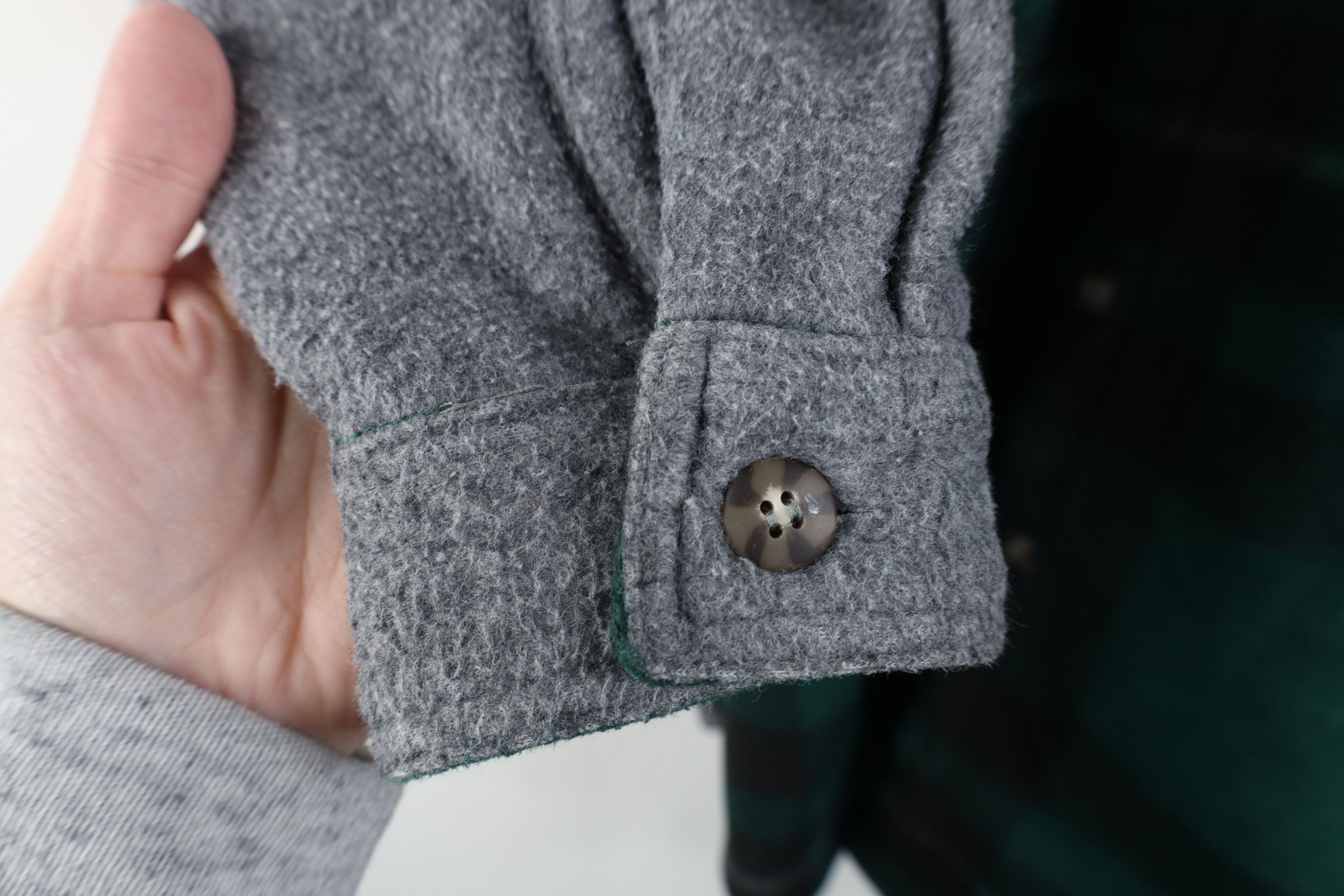 Vintage Vintage 90s Streetwear Fleece Button Shirt Jacket Jac Size M / US 6-8 / IT 42-44 - 7 Thumbnail