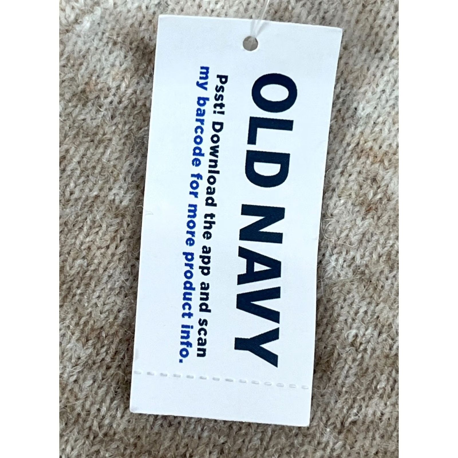 Old Navy Old Navy Sweater Womens XL Beige Ombre Crew Neck Long Sleeve Regular Fit Size XL / US 12-14 / IT 48-50 - 7 Thumbnail