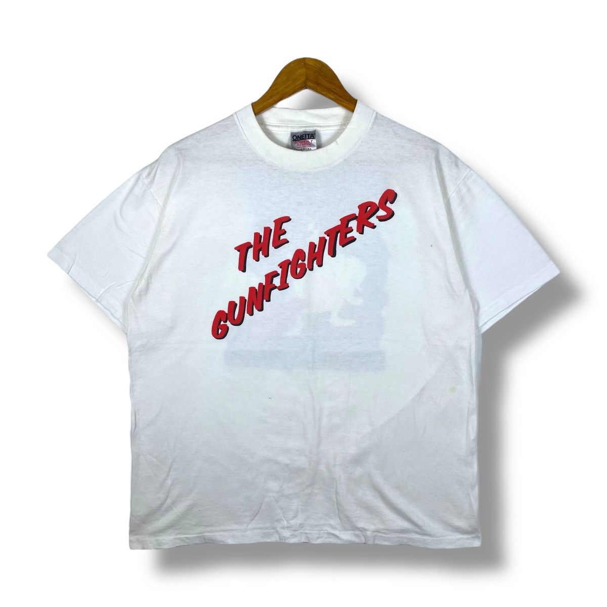 Vintage Vintage 90's THE GUN FIGHTERS Dr. Robert's Racing Graphic Size US L / EU 52-54 / 3 - 1 Thumbnail