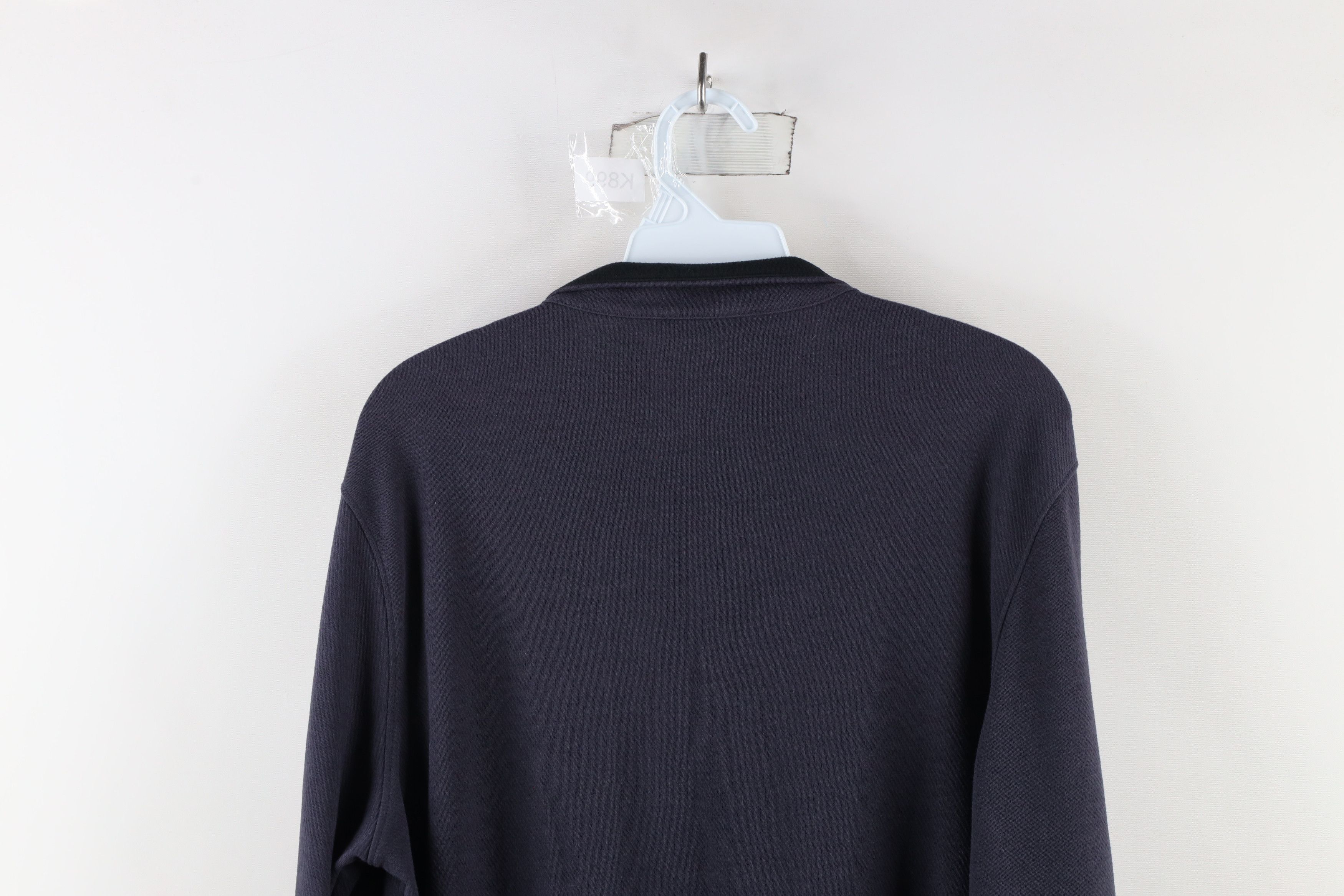 Nike × Vintage Nike Out Orange Crush Soda Pop Half Zip Pullover Top Blue Size US L / EU 52-54 / 3 - 10 Thumbnail