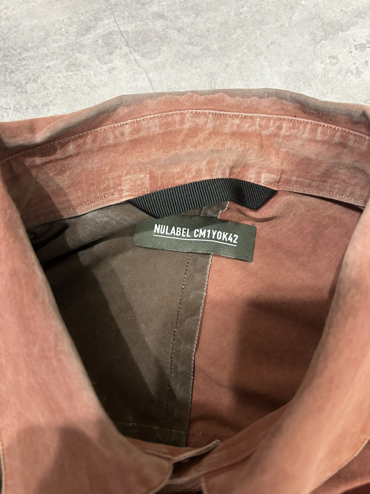 Japanese Brand Rare Nulabel Tokyo CM1Y0K42 Shirt Size US L / EU 52-54 / 3 - 13 Thumbnail