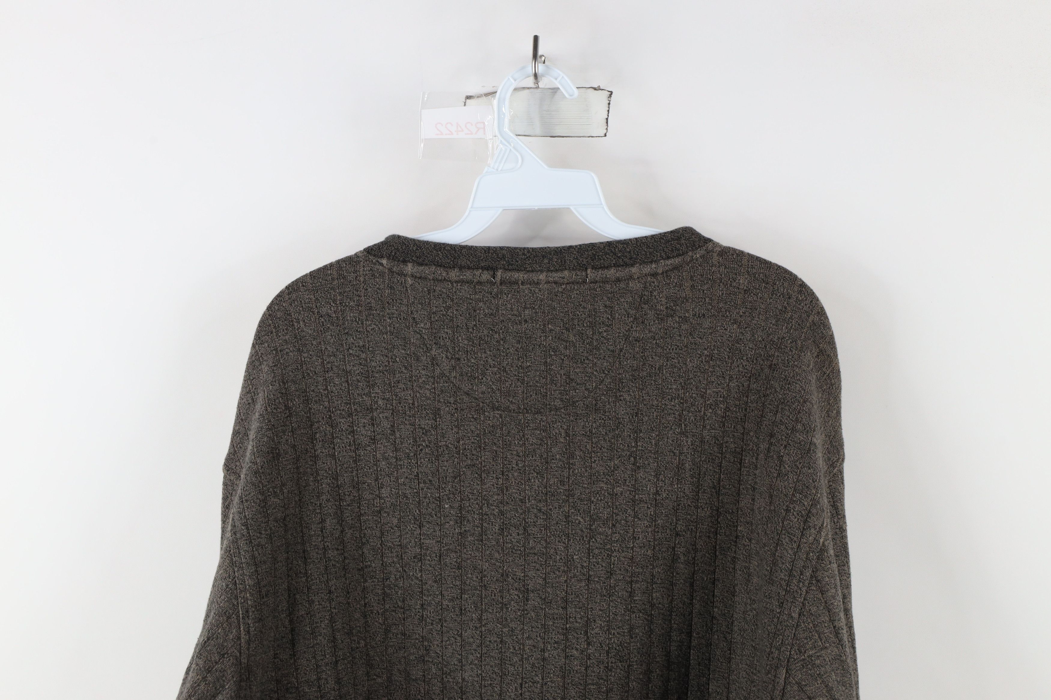 Vintage Vintage 90s Streetwear Heavyweight Long Sleeve T-Shirt Size US XL / EU 56 / 4 - 7 Thumbnail