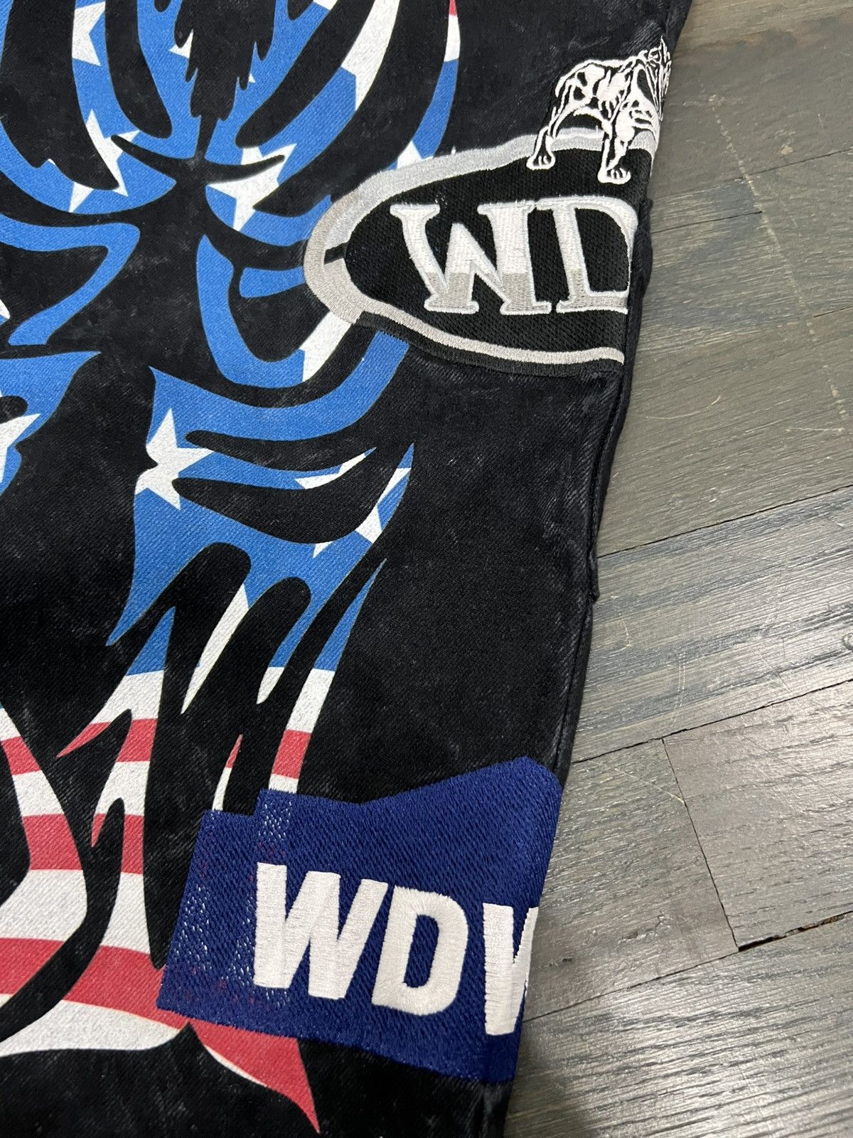 Who Decides War “Recycle original ideas” sample canvas shorts Size US 30 / EU 46 - 5 Thumbnail