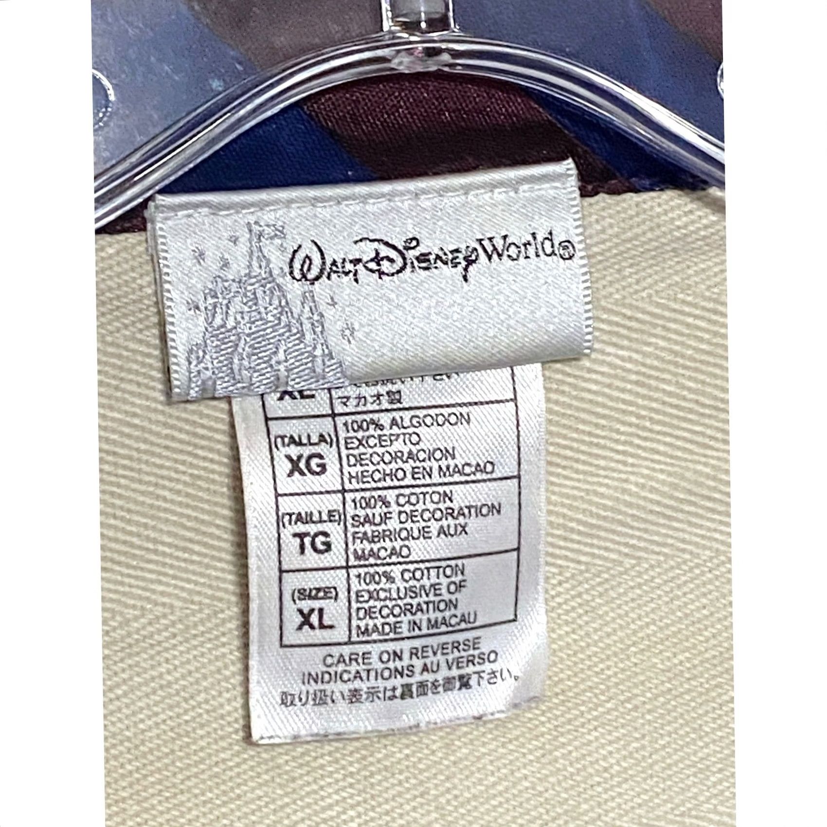 Disney VINTAGE Walt Disney World 71 Embroidered Polo Shirt Mens XL Mickey Mouse Vacation Y2K Size US XL / EU 56 / 4 - 5 Thumbnail